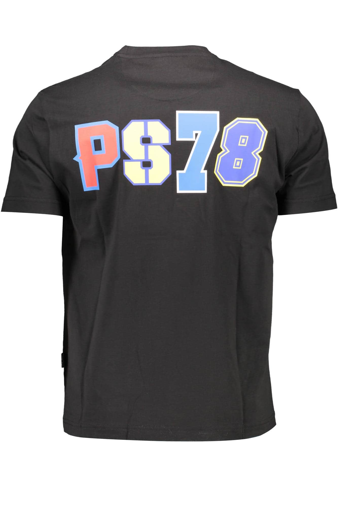 Plein Sport manga corta t-camisa hombre negro