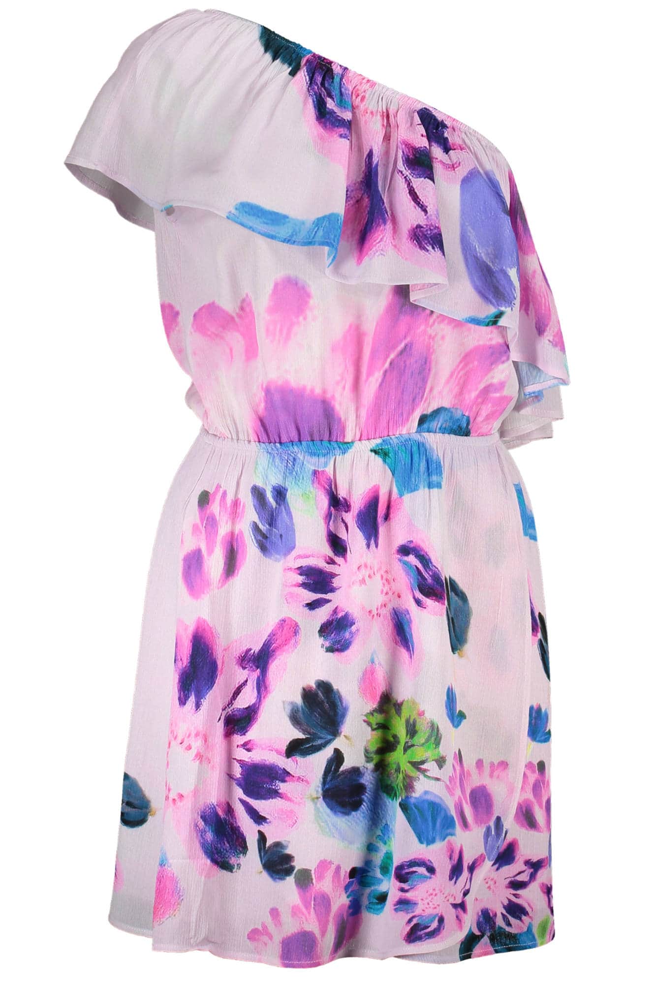 Desigual corto vestido mujer rosa