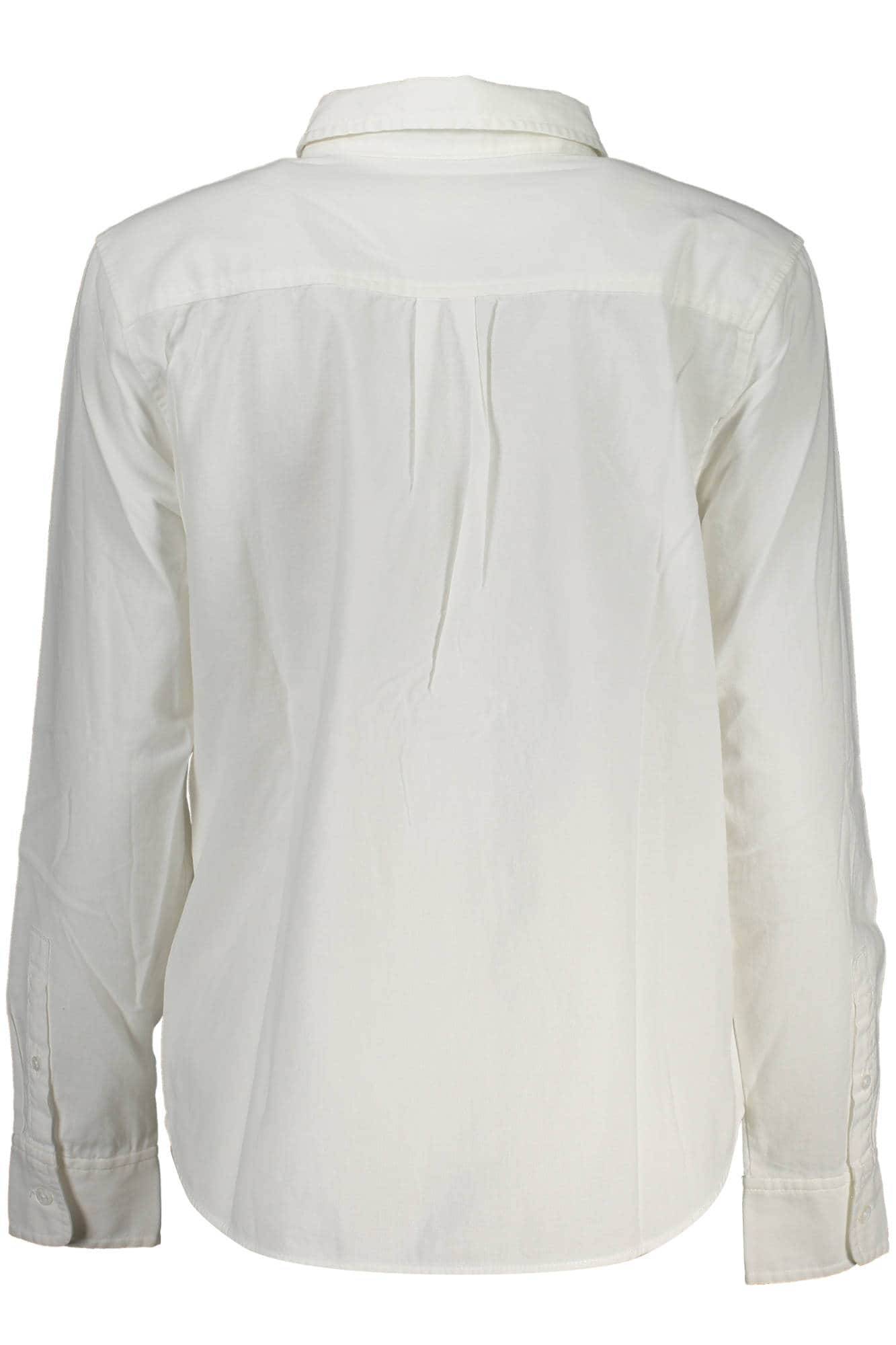 Levi's manga larga camisa mujer blanco