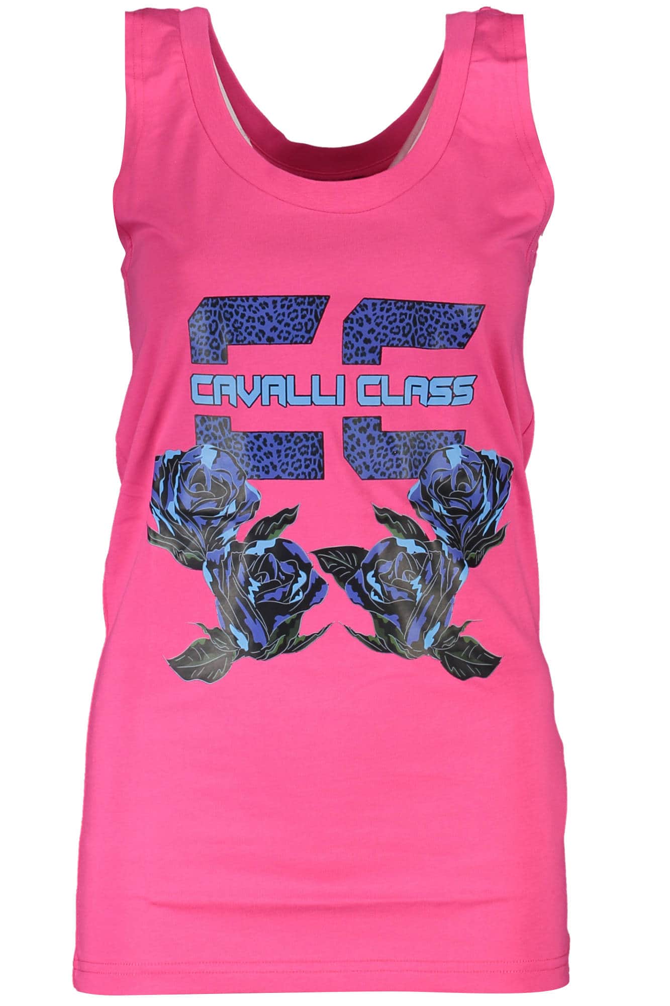 Cavalli Class mujer rosa camiseta de tirantes