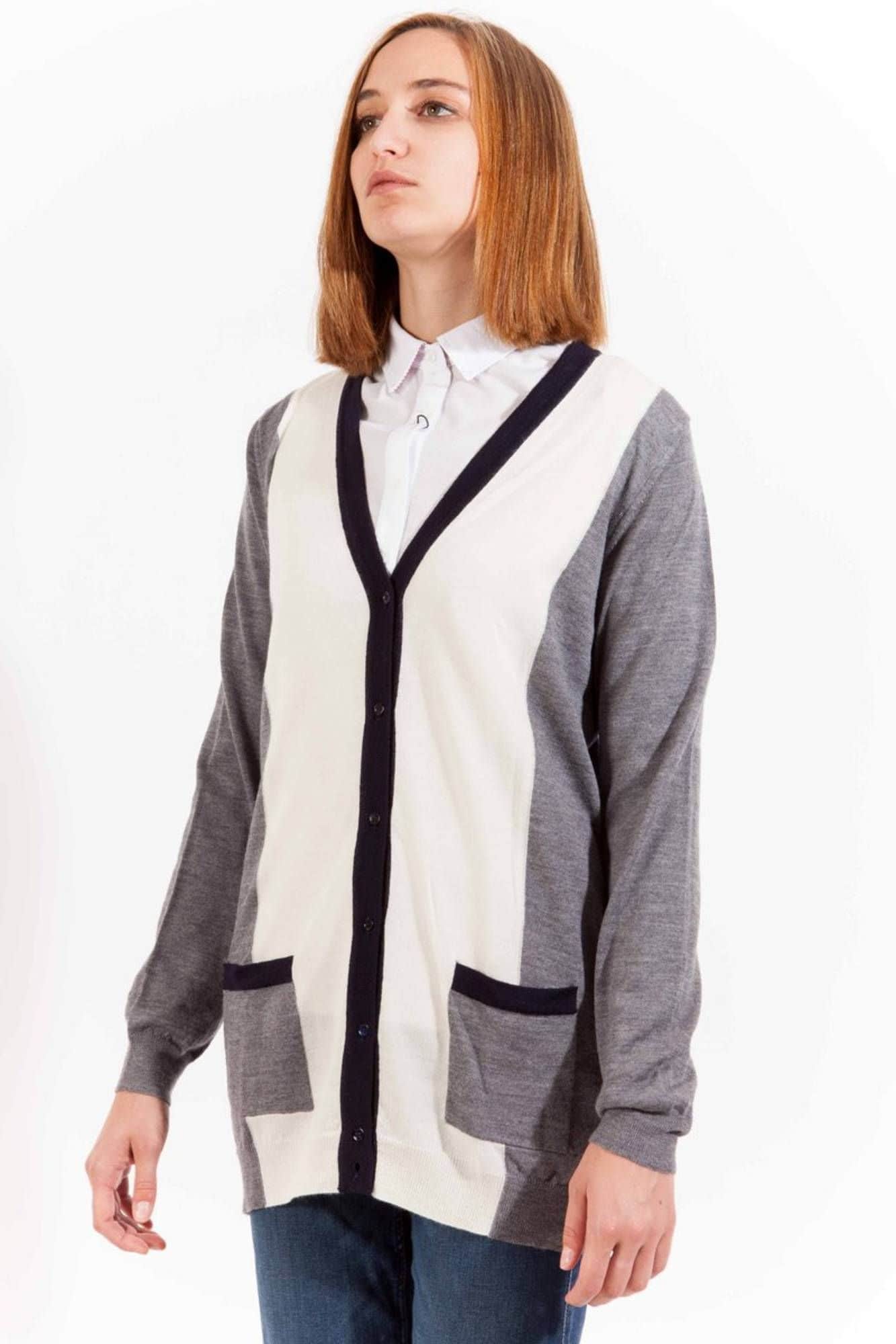 Gant cárdigan mujer gris