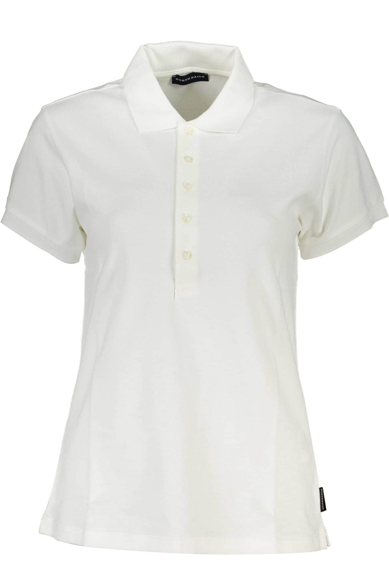 North Sails mujer manga corta polo blanco