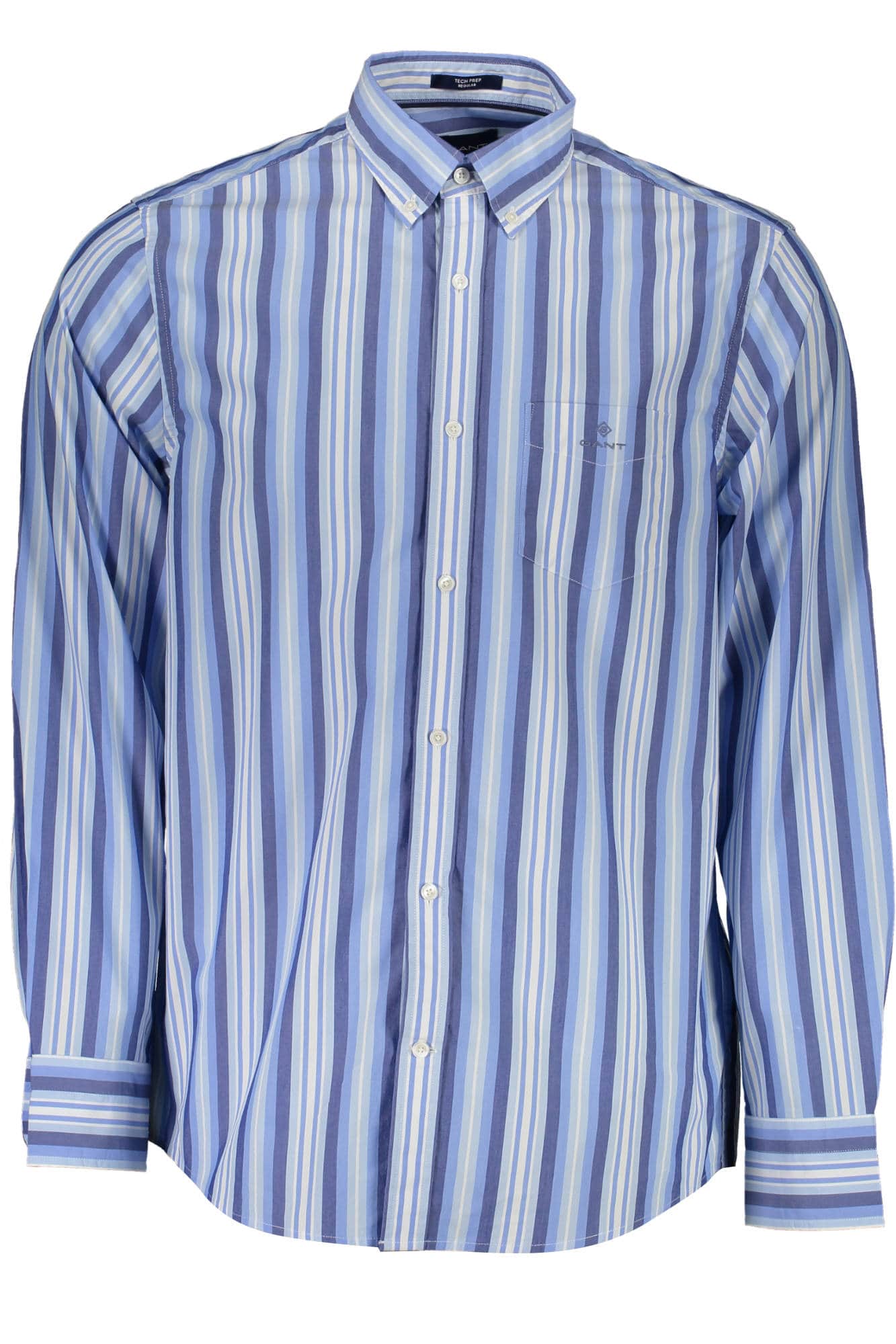 Gant manga larga camisa hombre azul