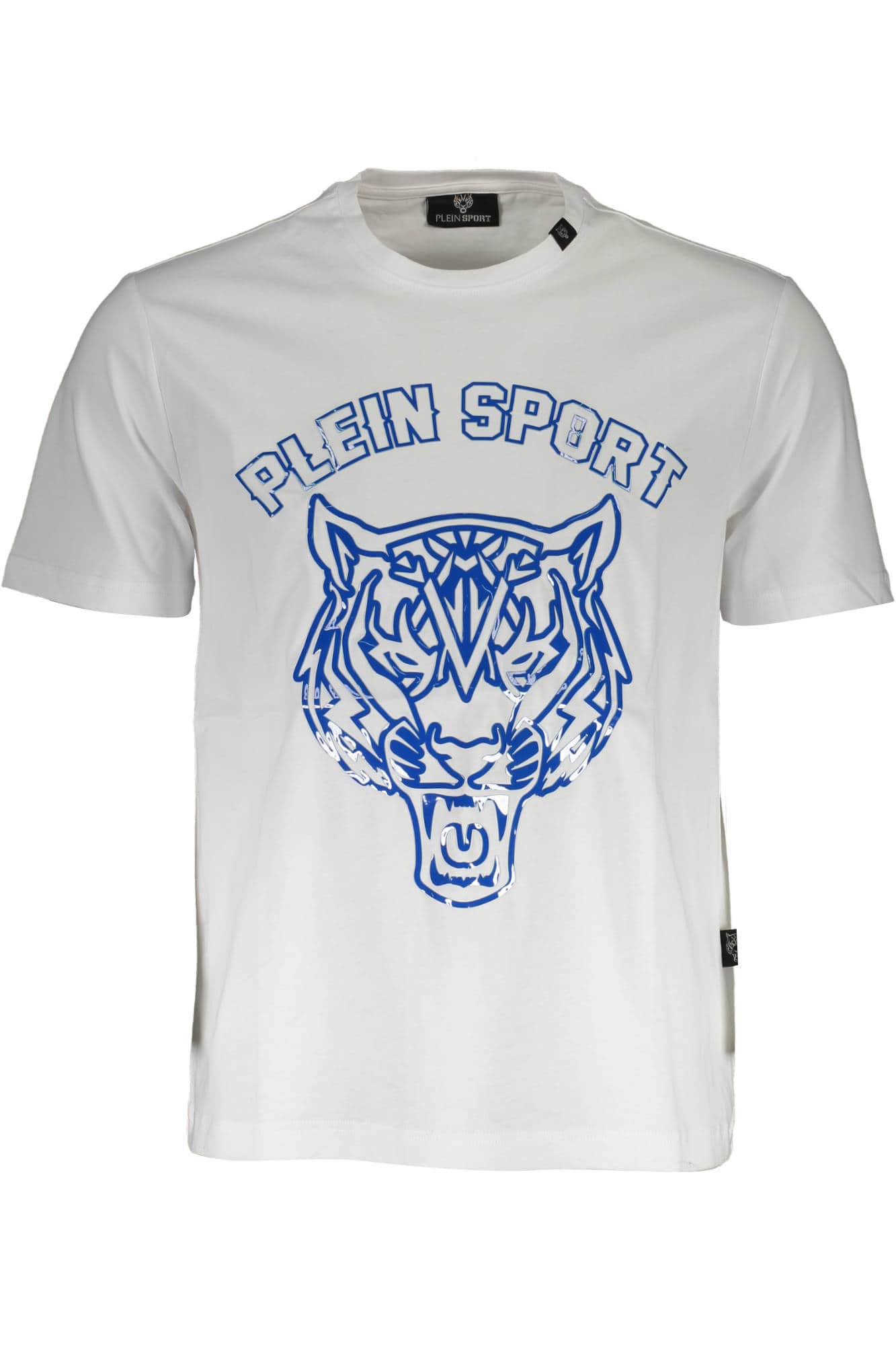 Plein Sport manga corta t-camisa hombre blanco