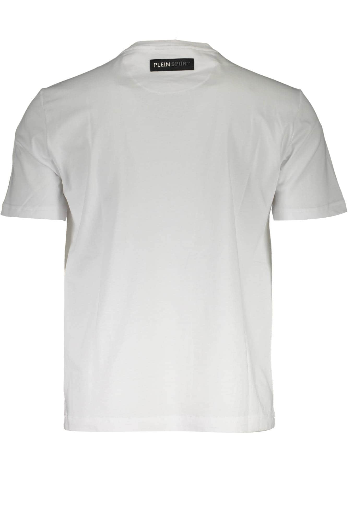 Plein Sport manga corta t-camisa hombre blanco