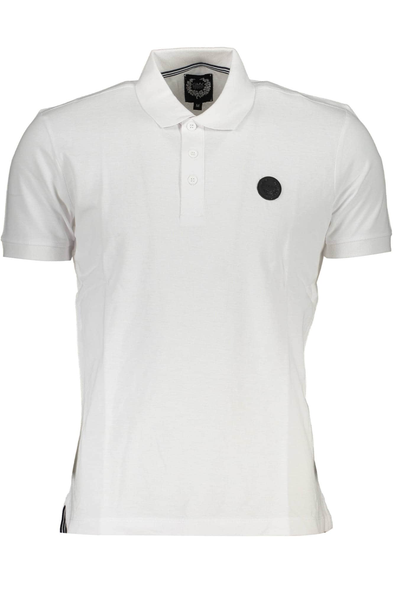 Gian Marco Venturi hombre manga corta polo blanco