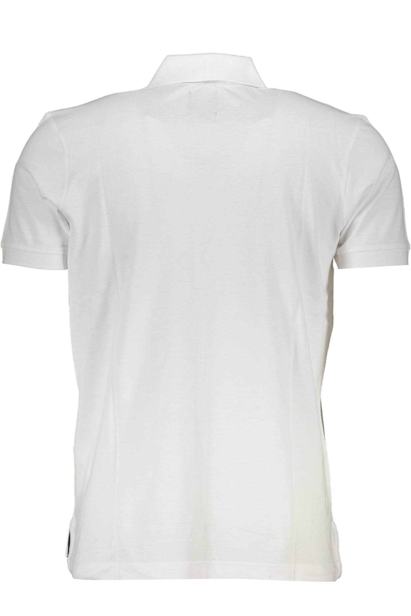 Gian Marco Venturi hombre manga corta polo blanco