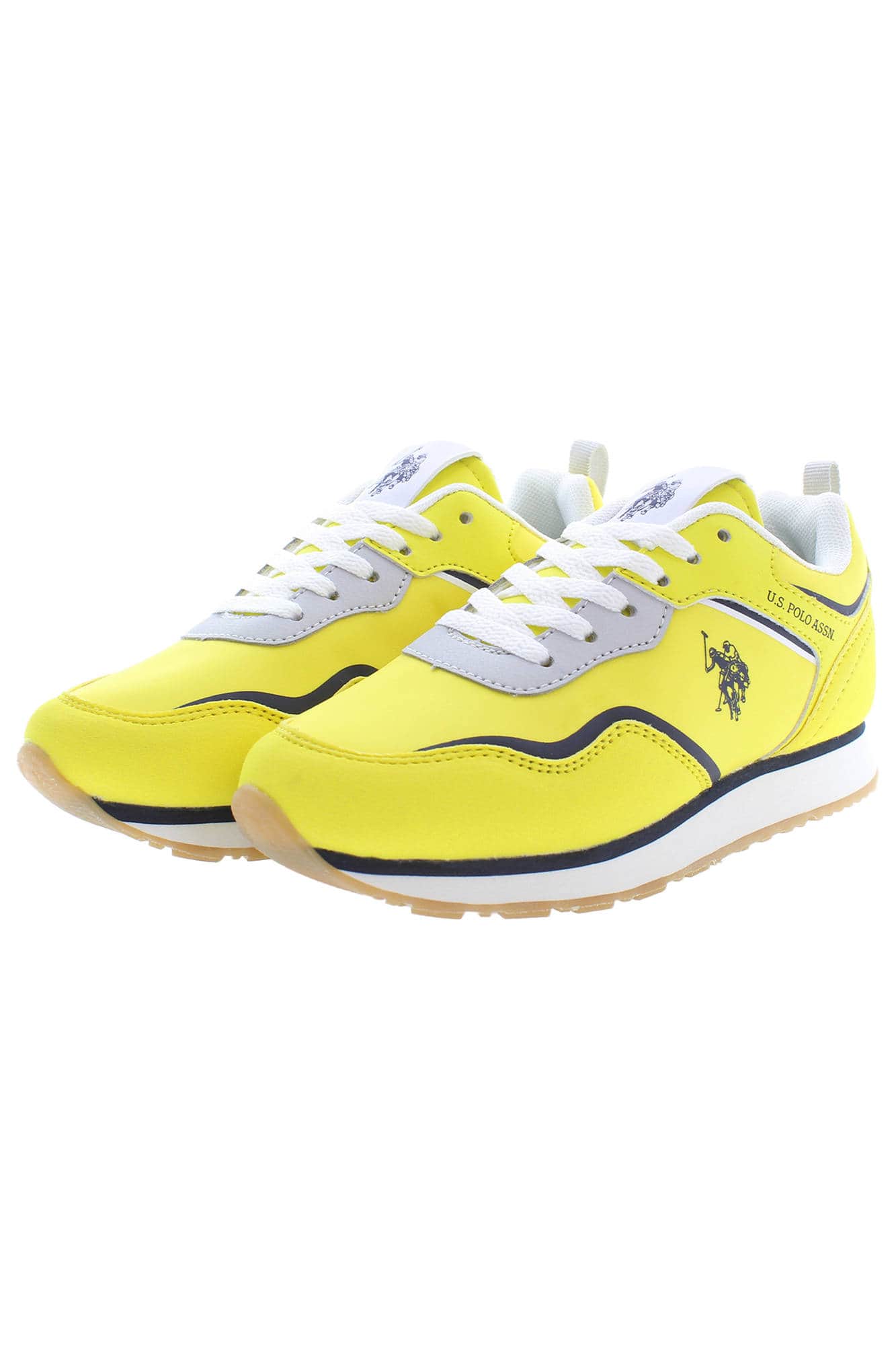 US Polo Assn. niños amarillo zapatillas deportivas