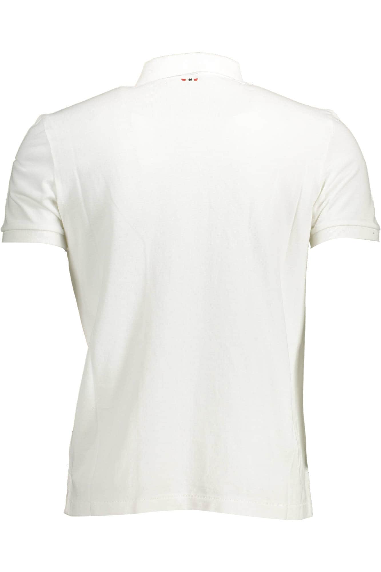 Napapijri polo manga corta hombre blanco