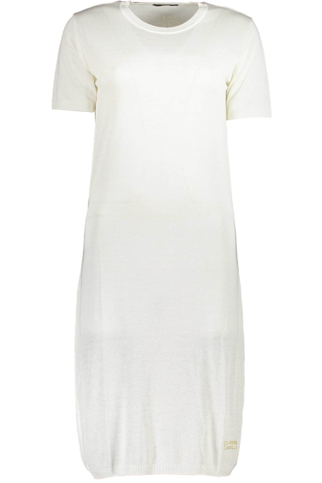 Cavalli Class corto vestido mujer blanco