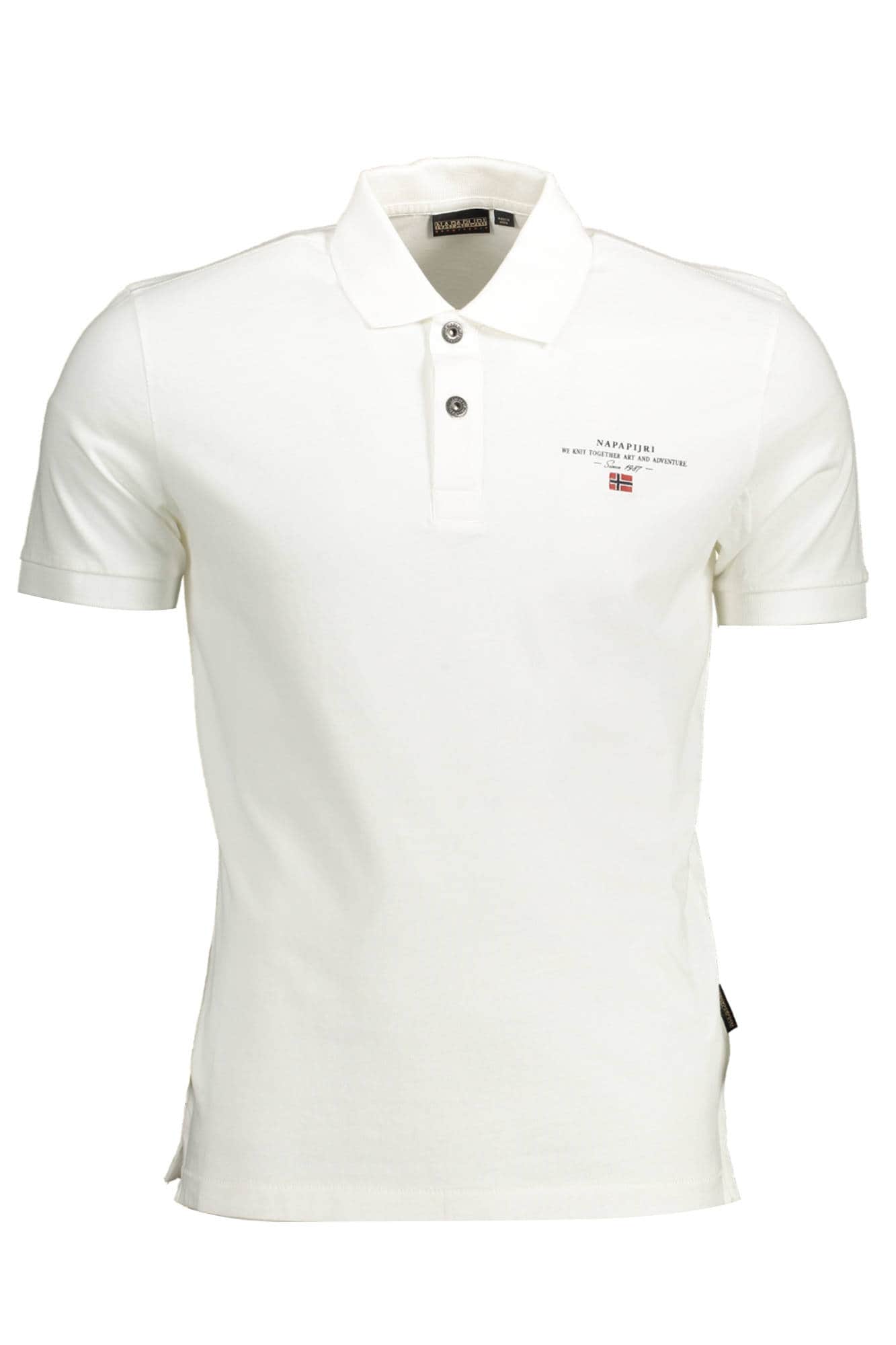 Napapijri polo manga corta hombre blanco