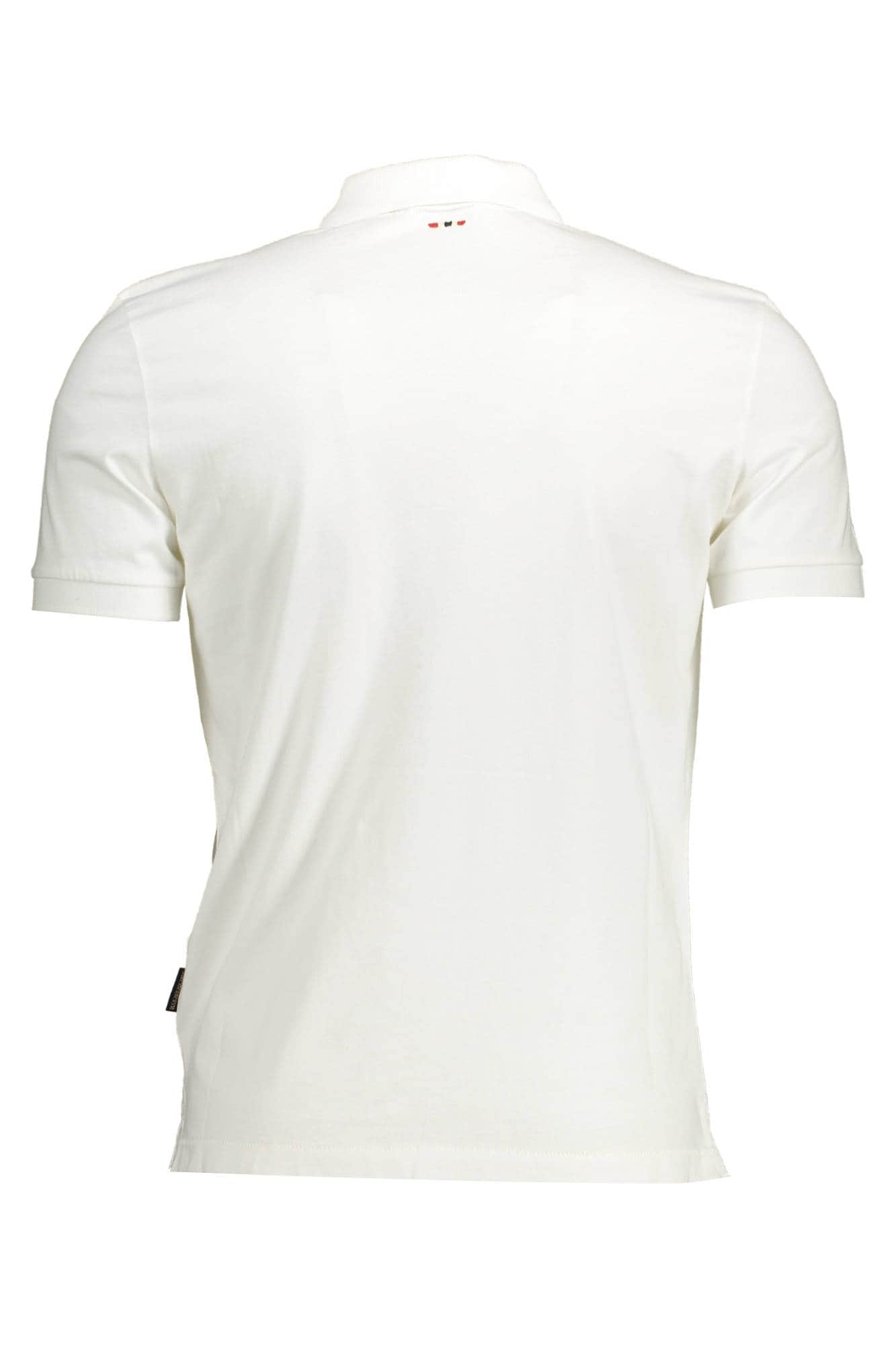 Napapijri polo manga corta hombre blanco