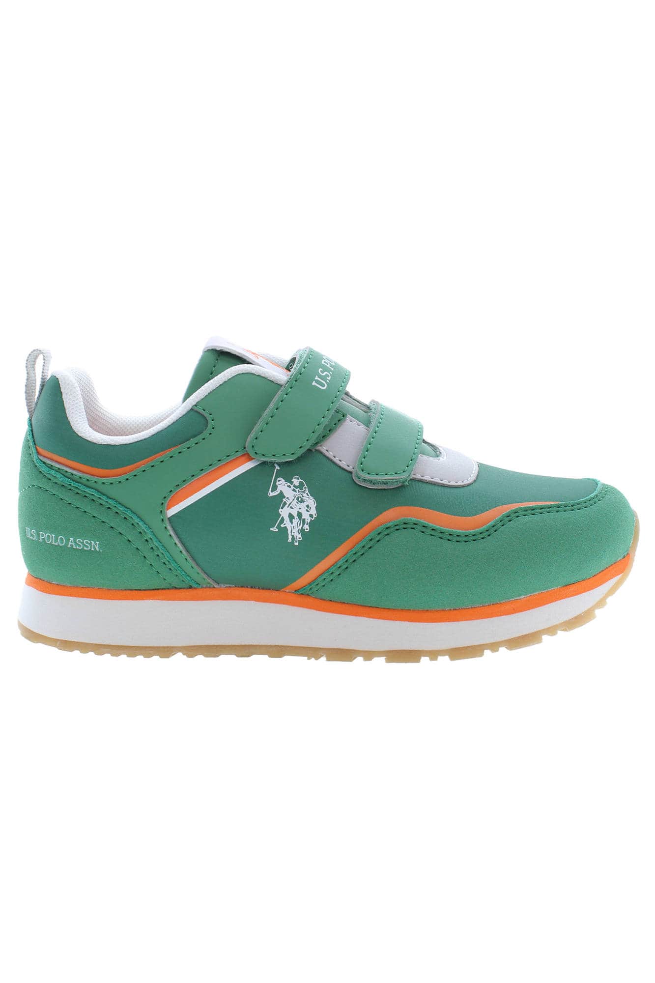 US Polo Assn. niños verde zapatillas deportivas