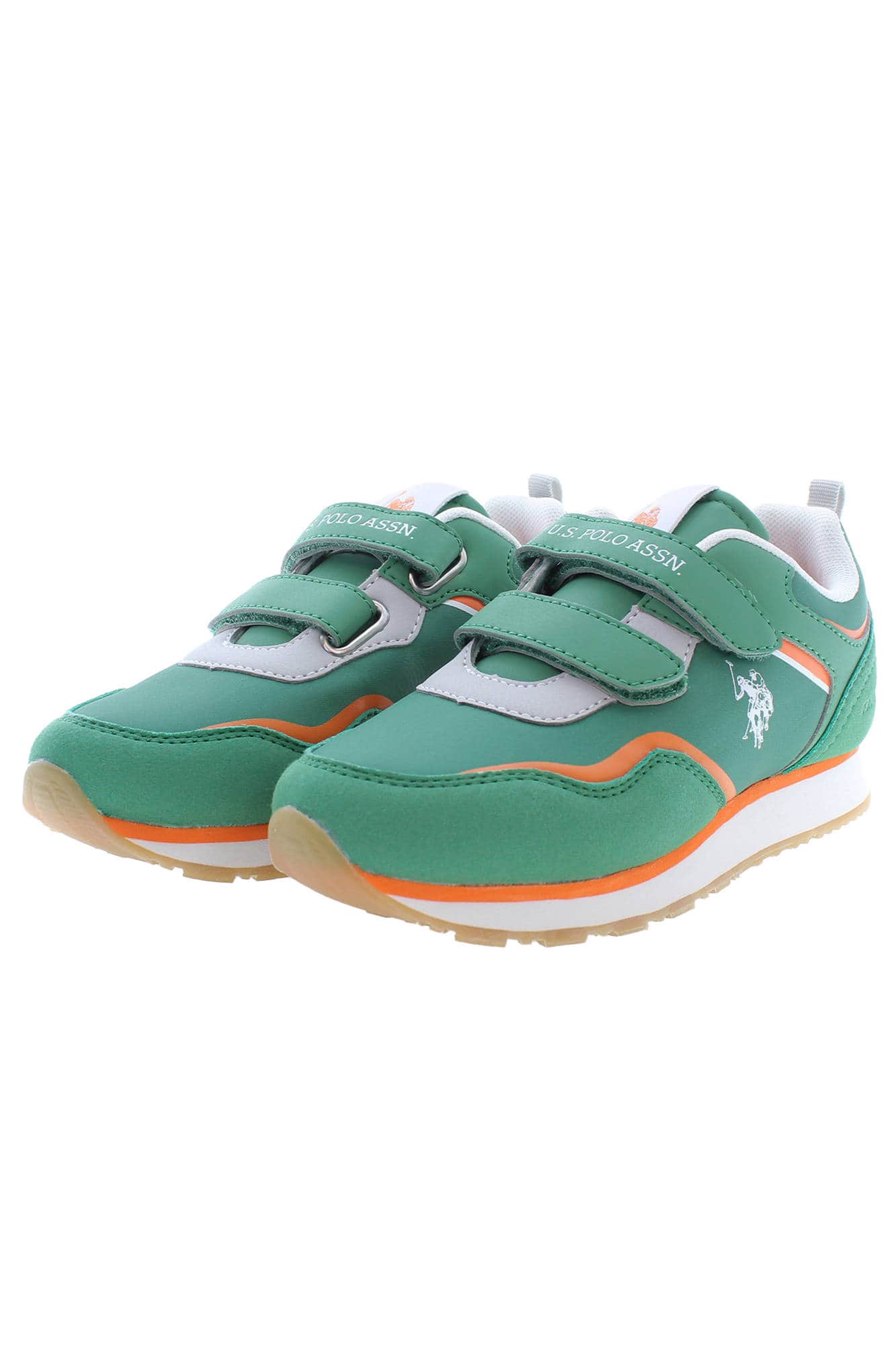US Polo Assn. niños verde zapatillas deportivas