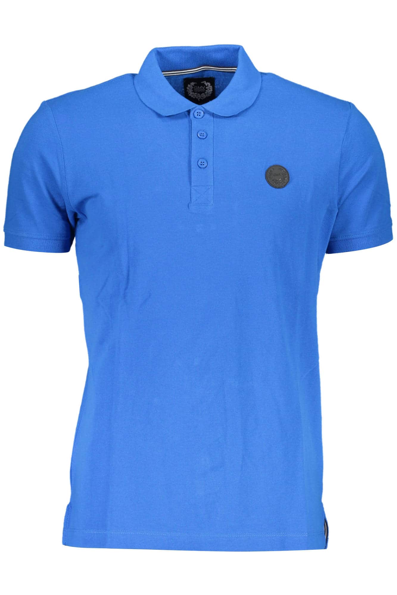Gian Marco Venturi hombre manga corta polo azul