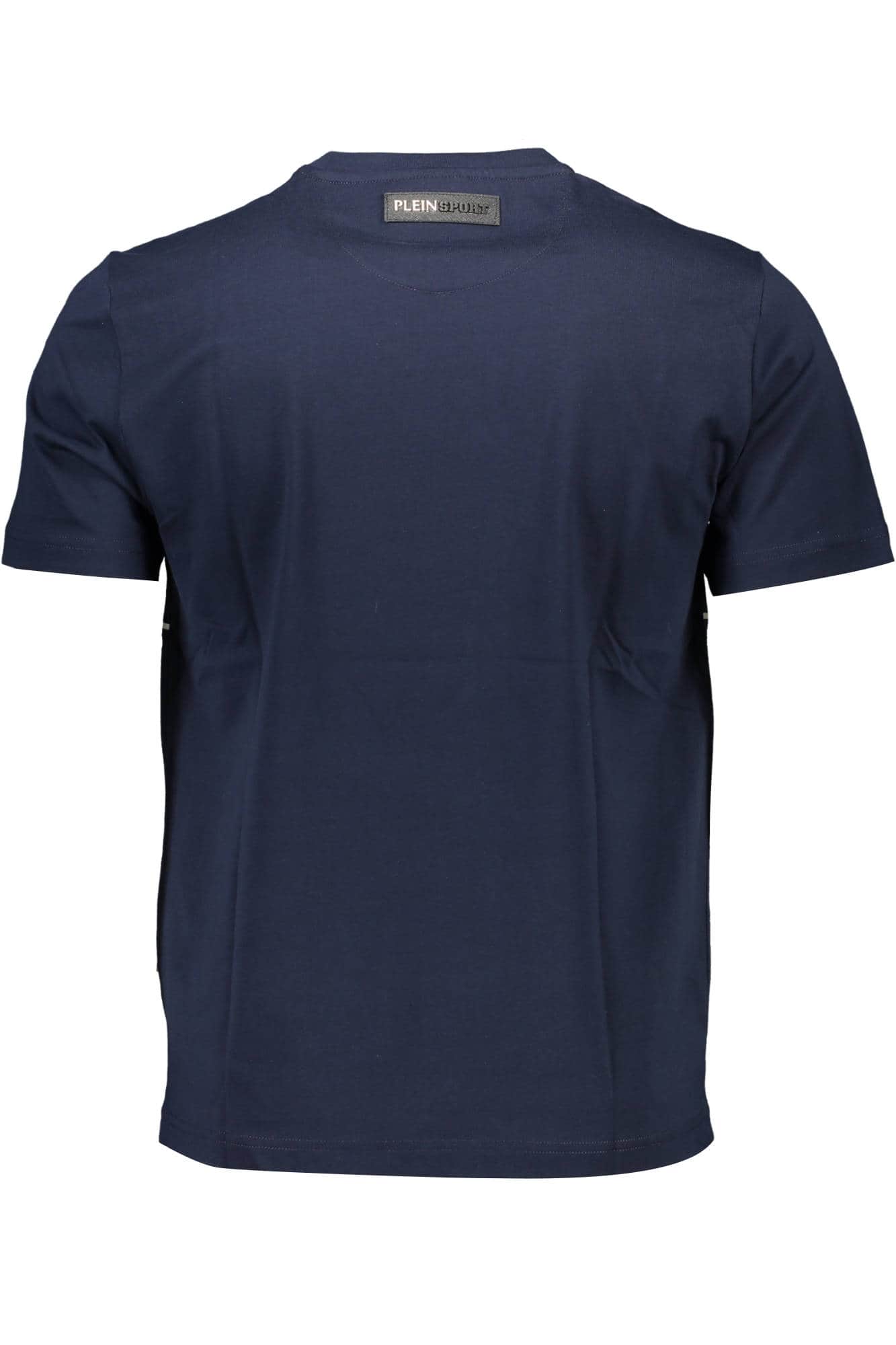 Plein Sport manga corta t-camisa hombre azul