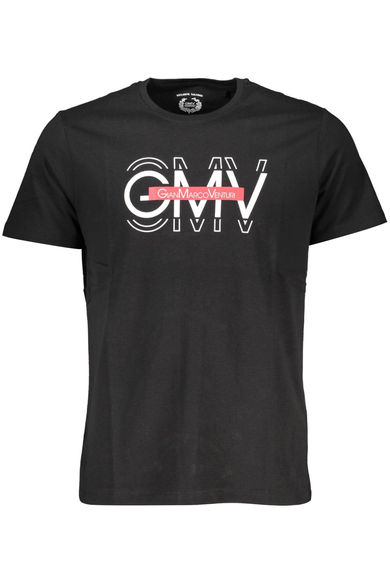 Gian Marco Venturi hombre manga corta t-camisa negro