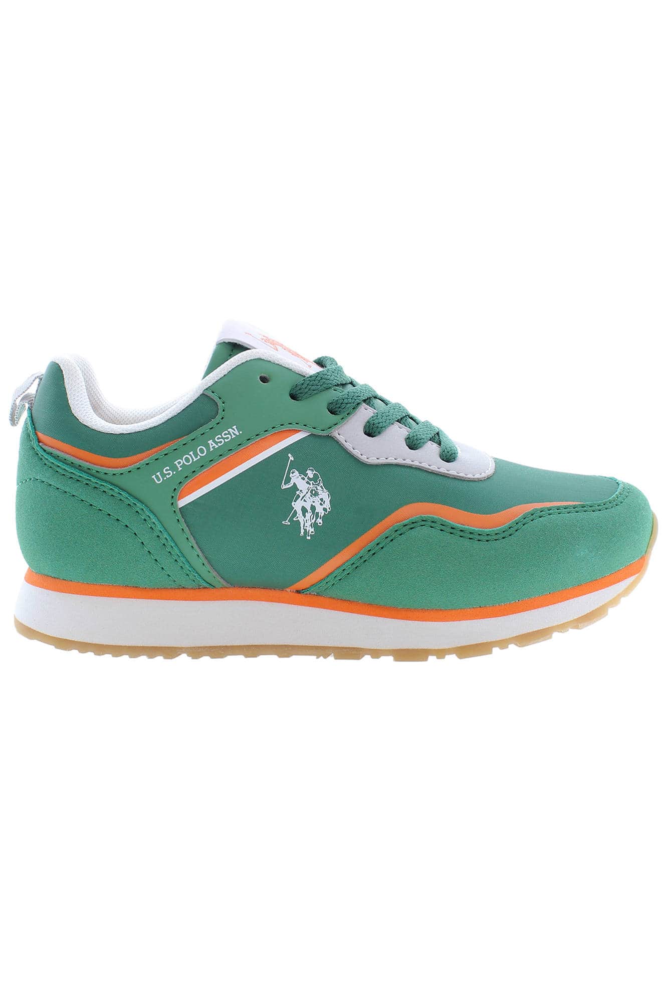 US Polo Assn. niños verde zapatillas deportivas