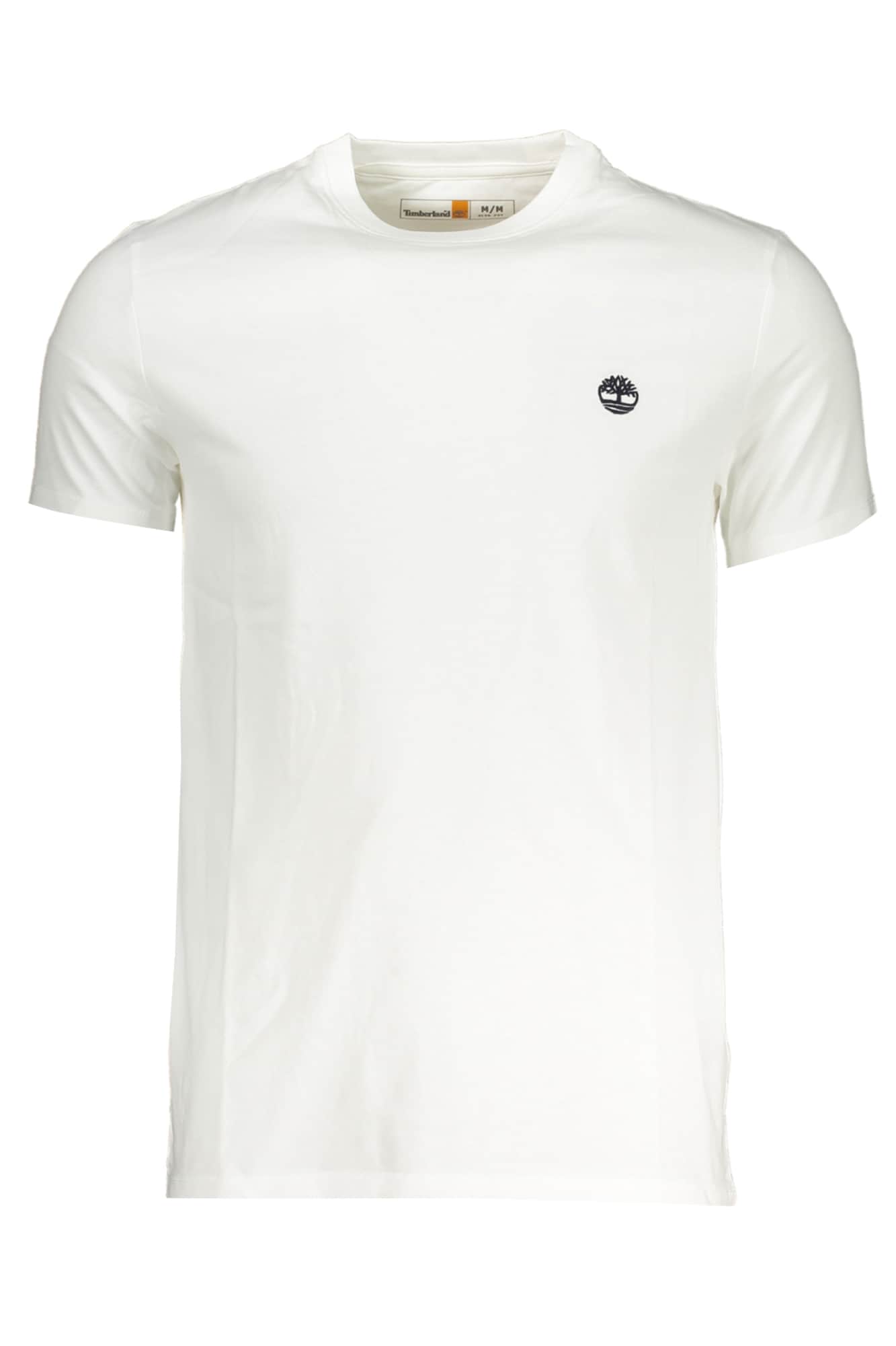Timberland manga corta t-camisa hombre blanco