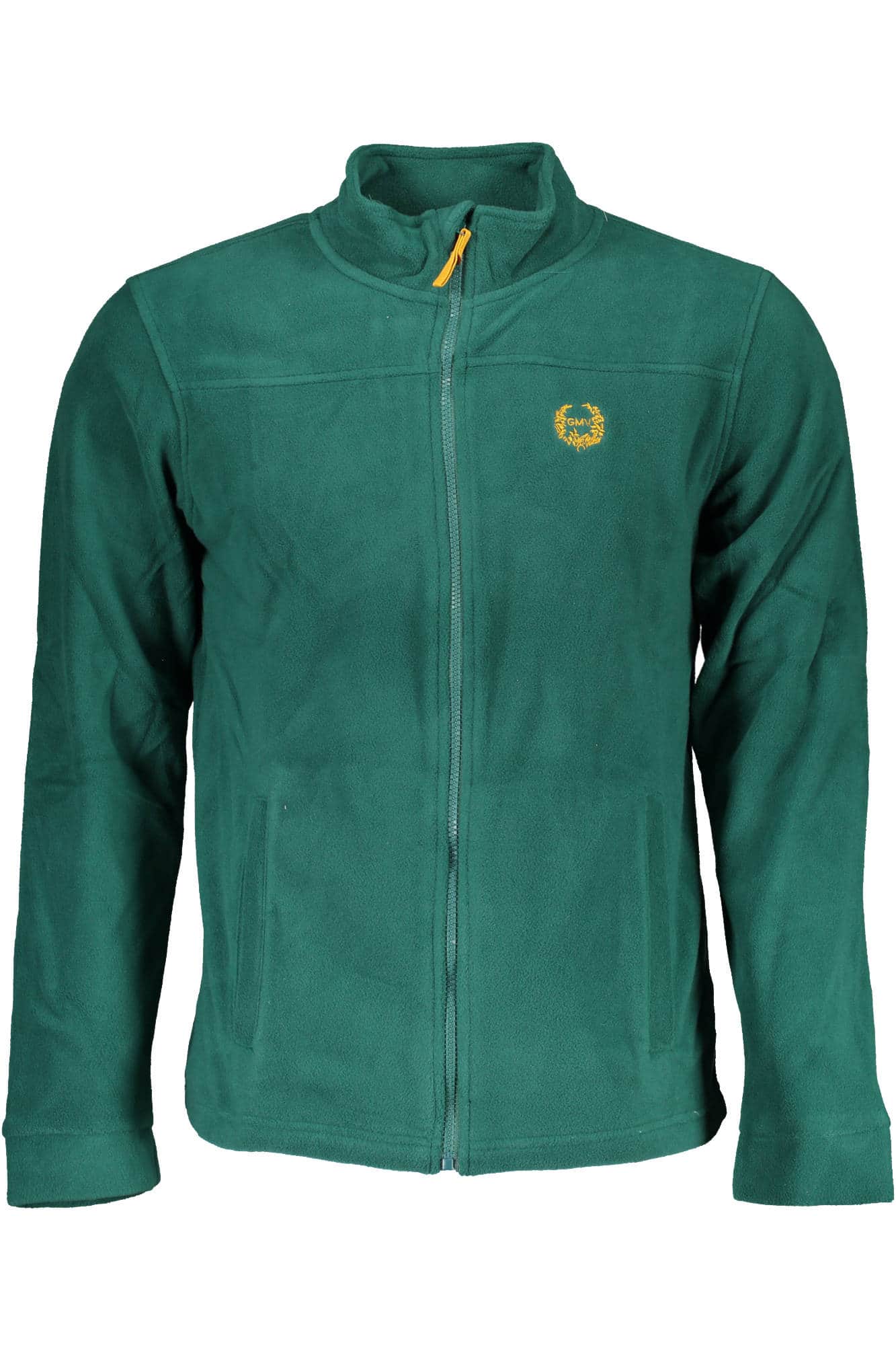 Gian Marco Venturi hombre con cremallera sudadera verde