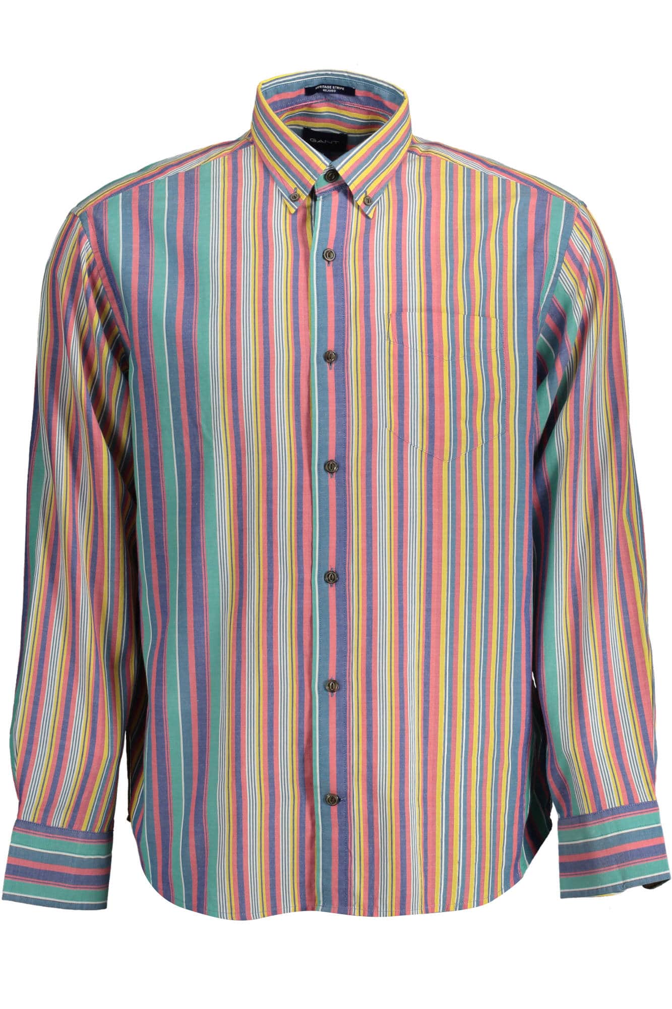 Gant manga larga camisa hombre azul