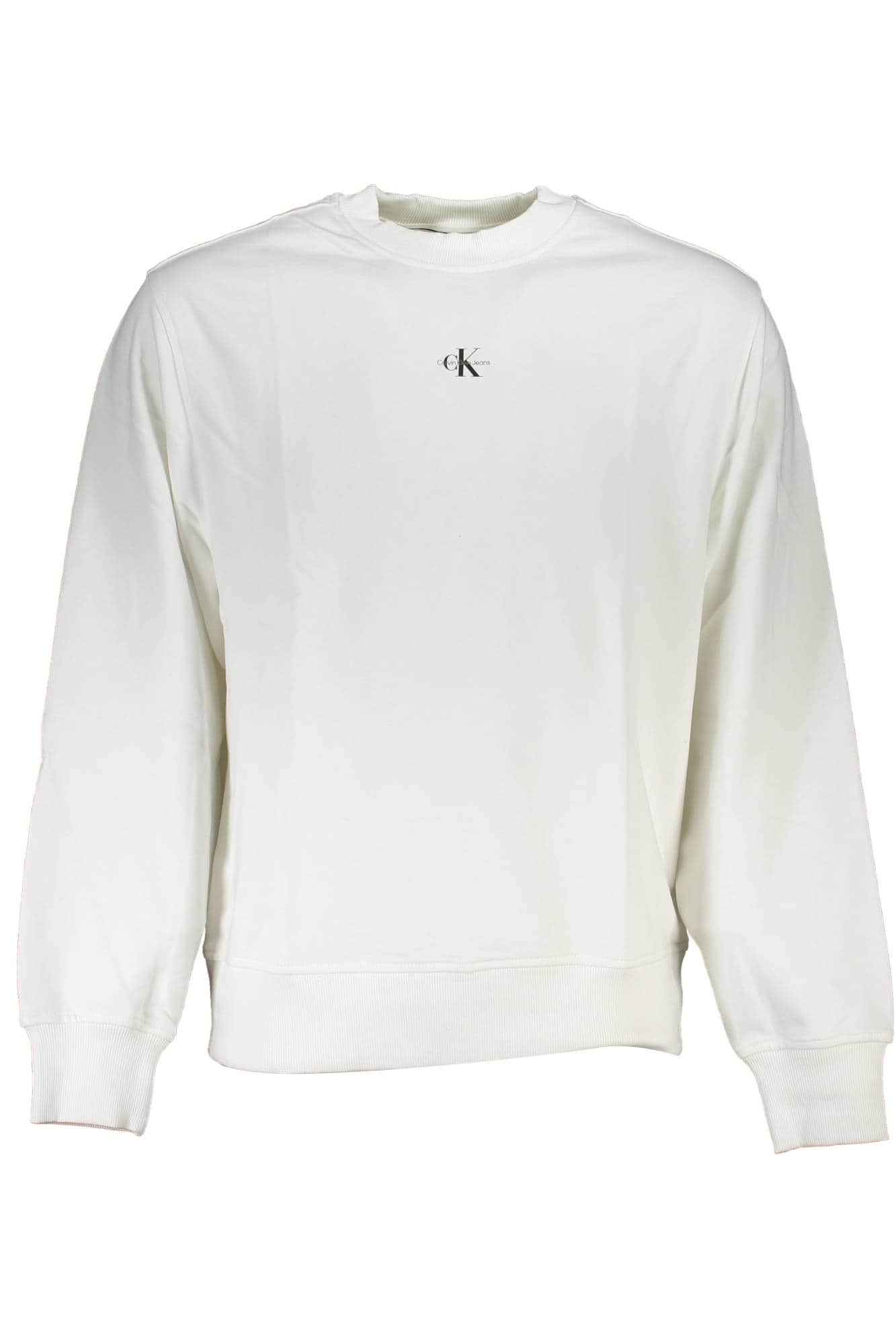 Calvin Klein hombre con cremallera sudadera blanco