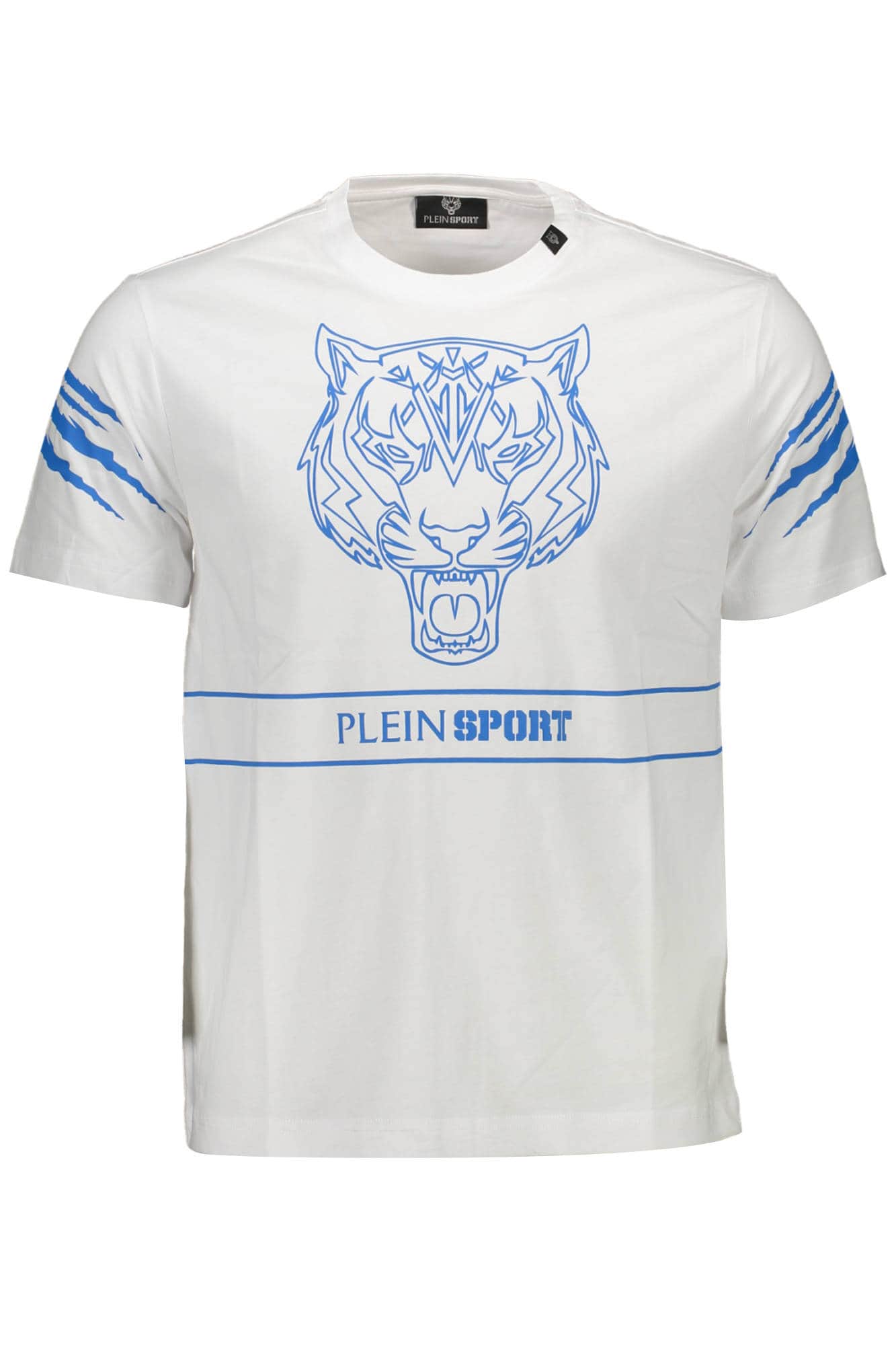 Plein Sport manga corta t-camisa hombre blanco