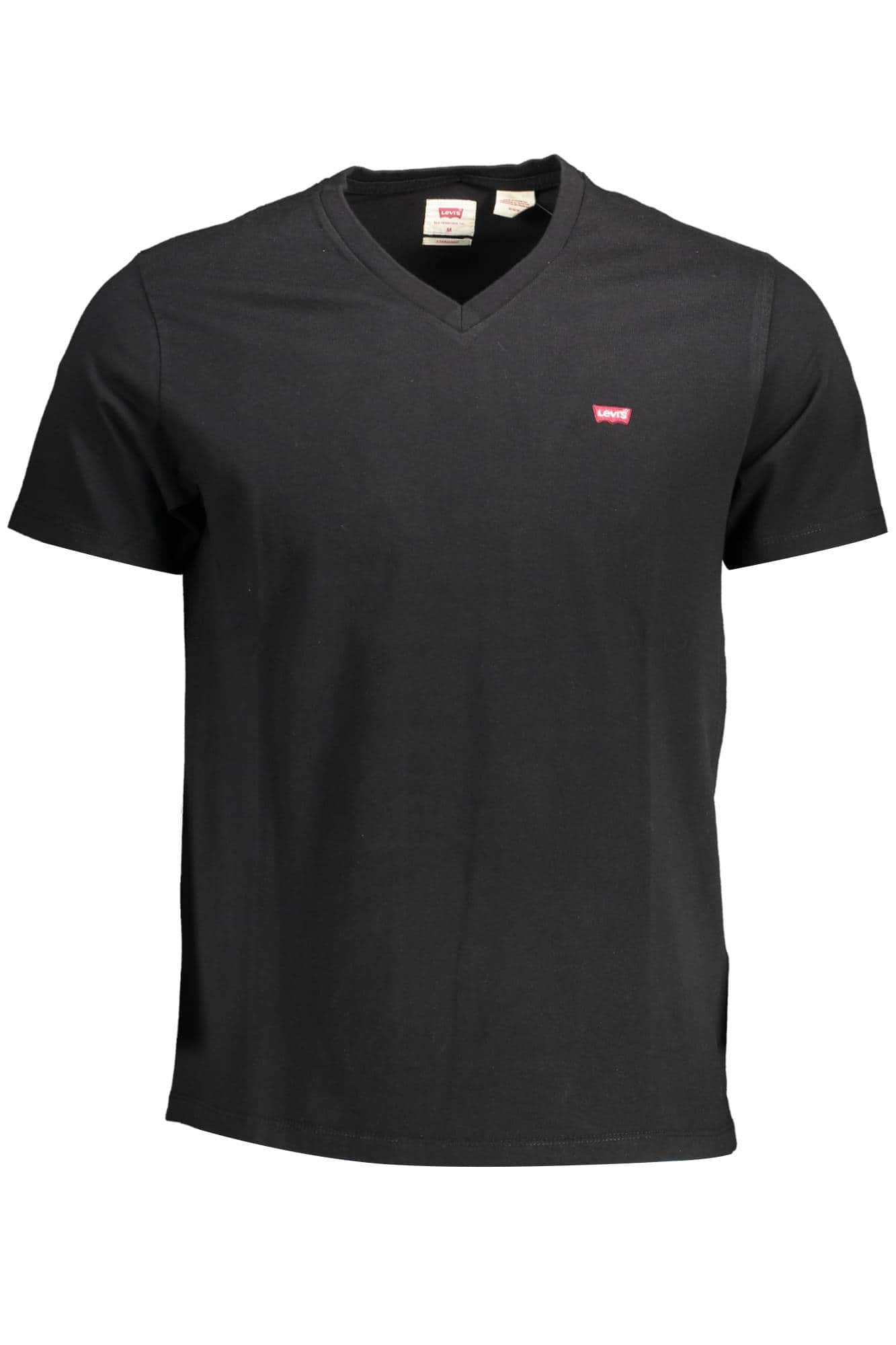 Levi's manga corta t-camisa hombre negro