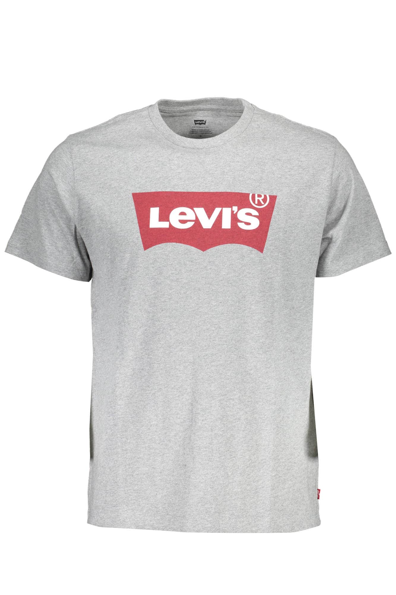 Levi's manga corta t-camisa hombre gris