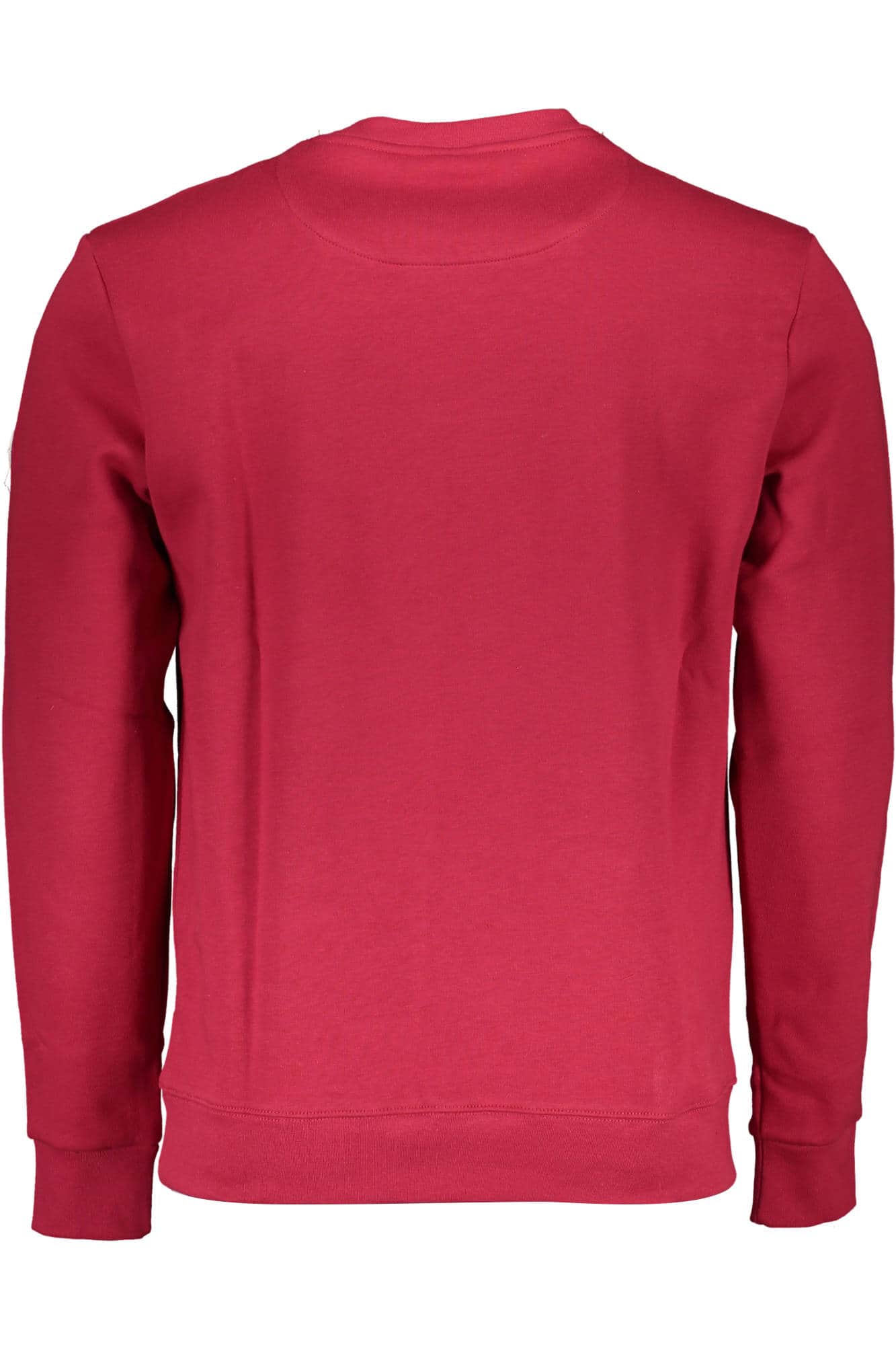 North Sails rojo hombre con cremallera sudadera