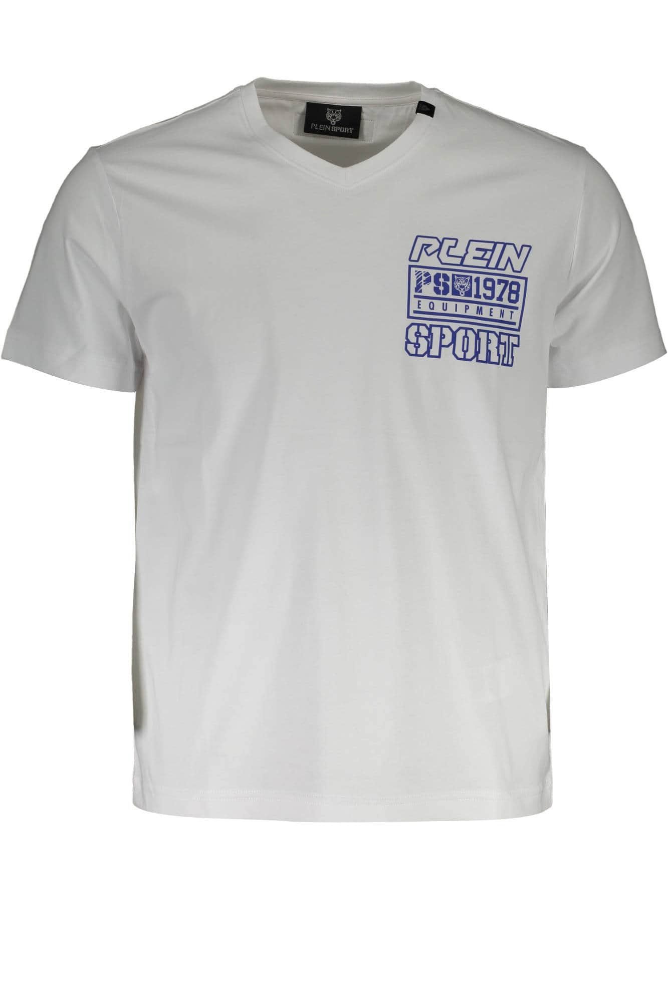 Plein Sport manga corta t-camisa hombre blanco