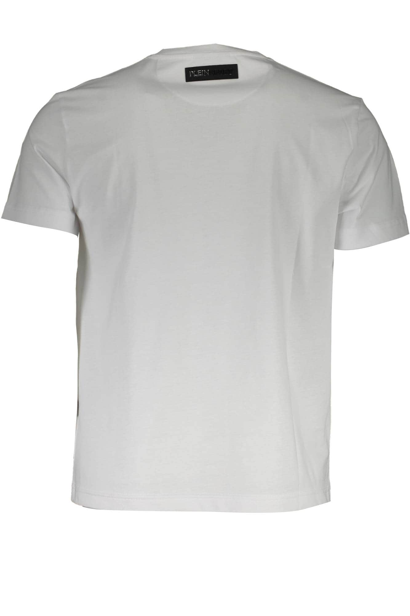 Plein Sport manga corta t-camisa hombre blanco