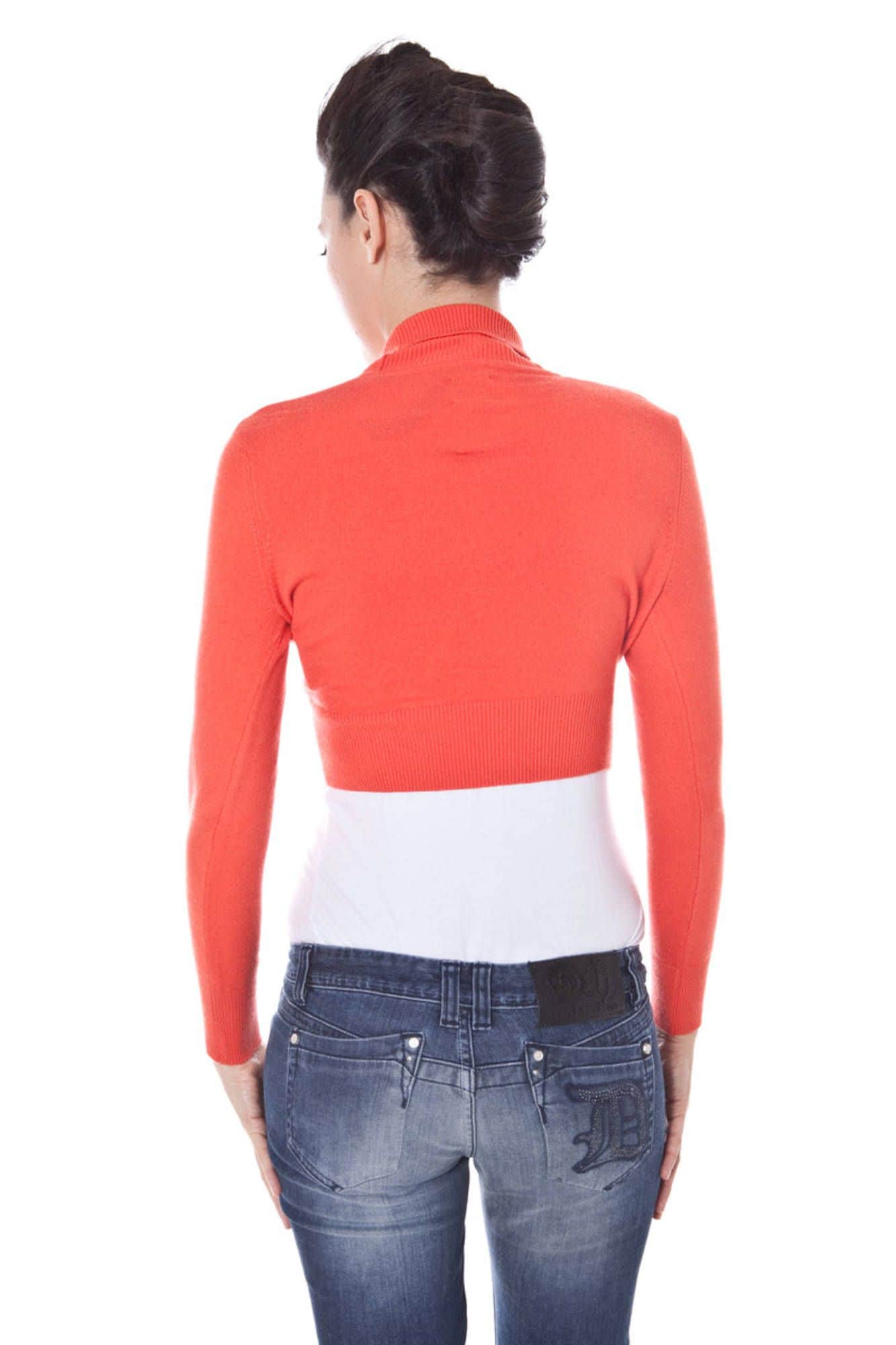 Datch bolero manga larga mujer rojo