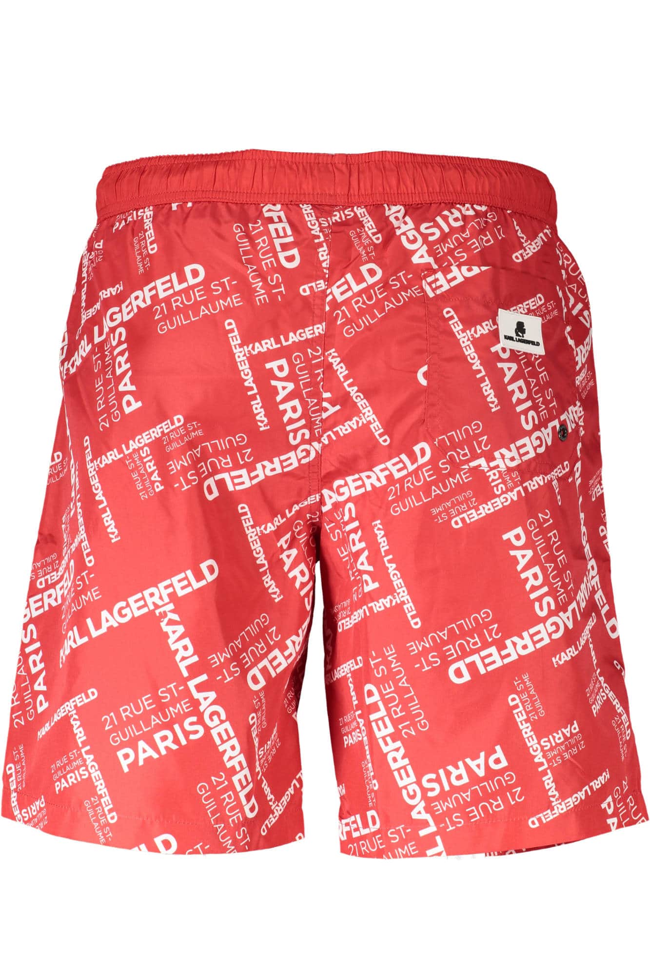 Karl Lagerfeld ropa de baño bañador hombre bottom rojo