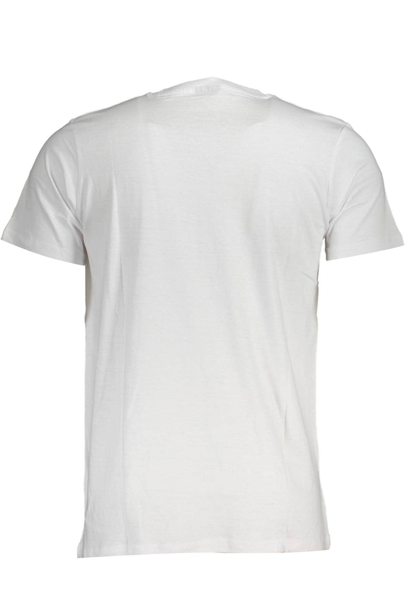Norway 1963 hombre manga corta t-camisa blanco
