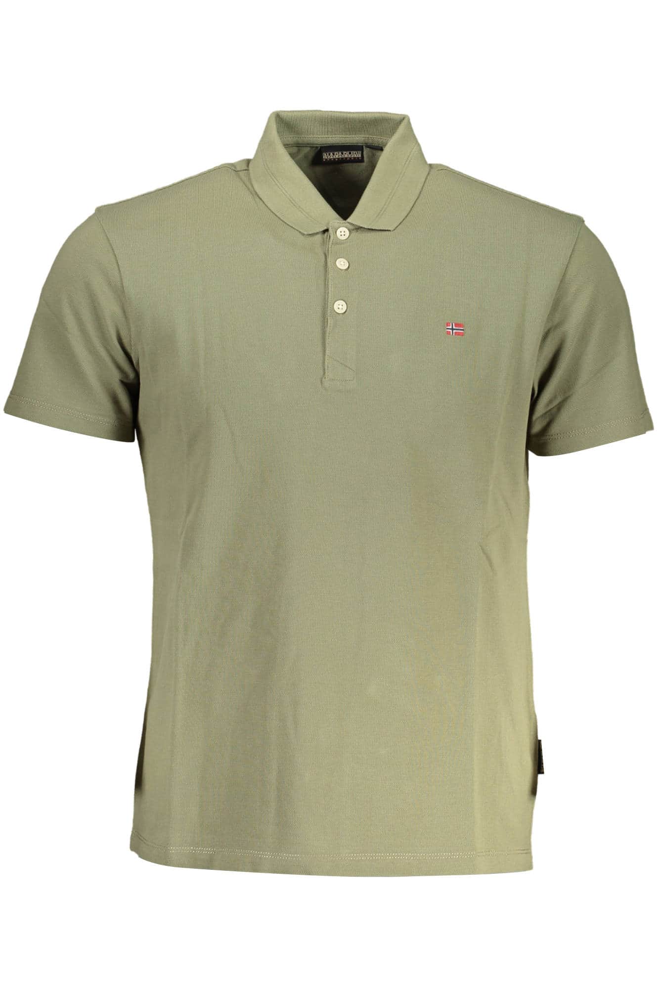 Napapijri polo manga corta hombre verde