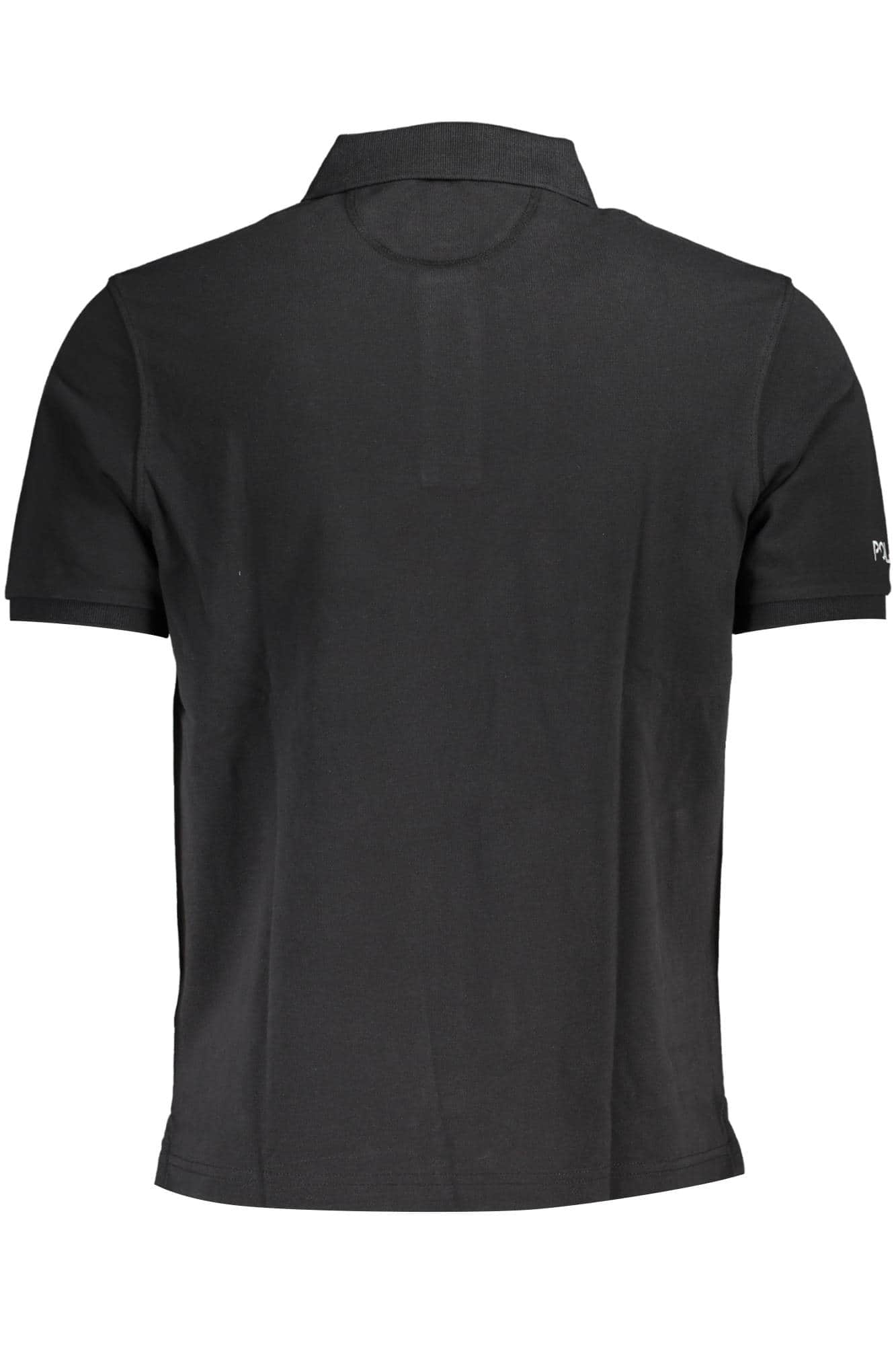 La Martina hombre manga corta polo negro
