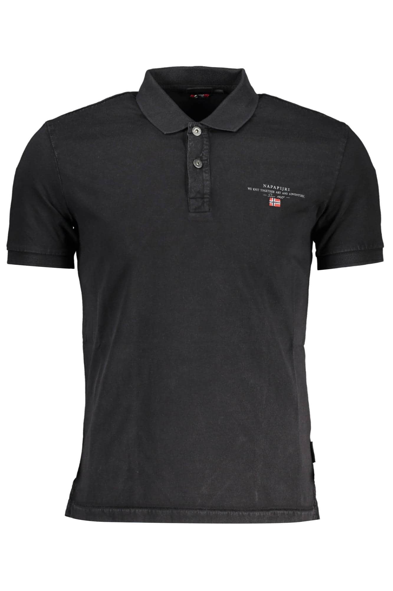 Napapijri polo manga corta hombre negro