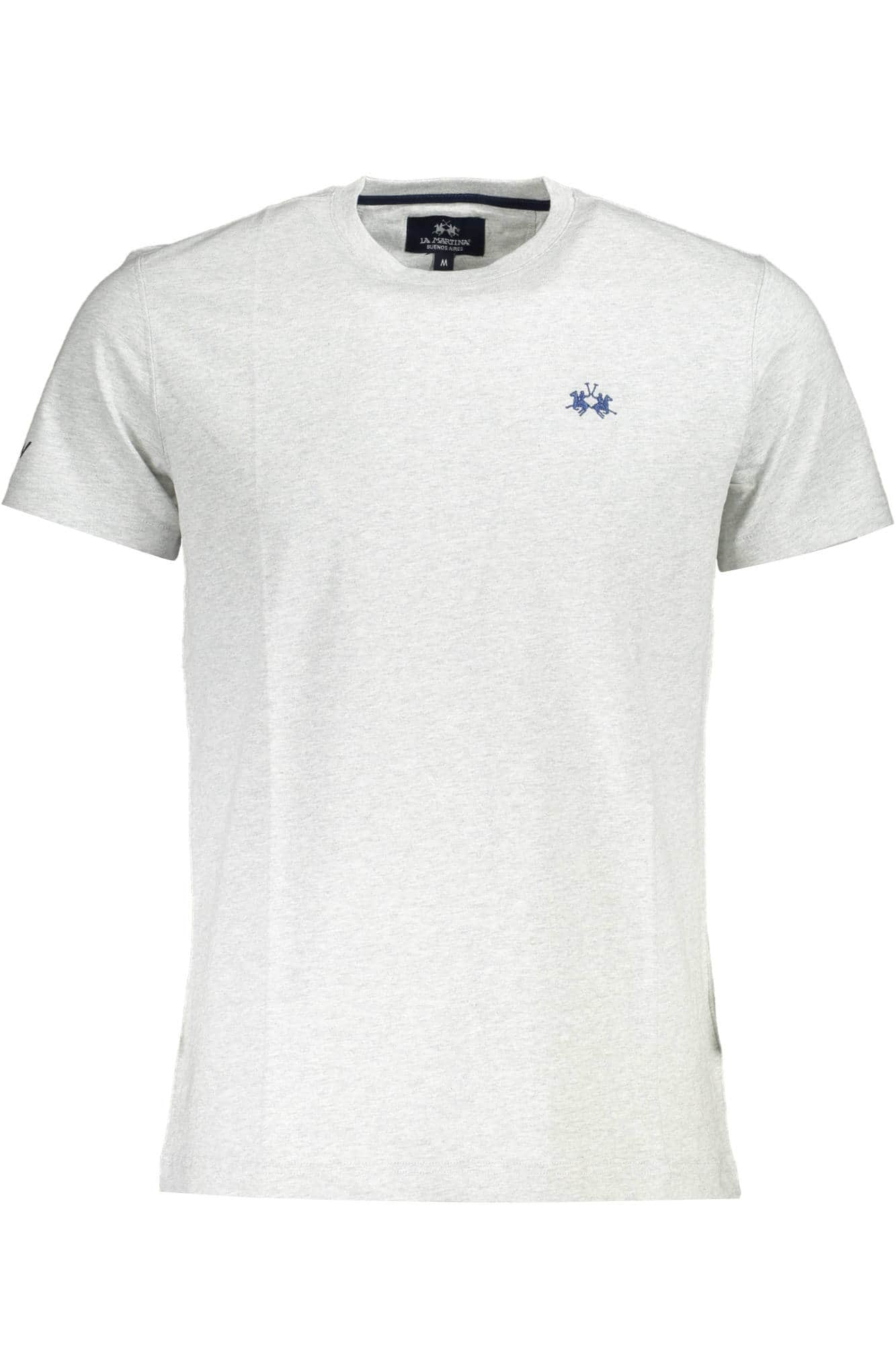 La Martina manga corta t-camisa hombre gris