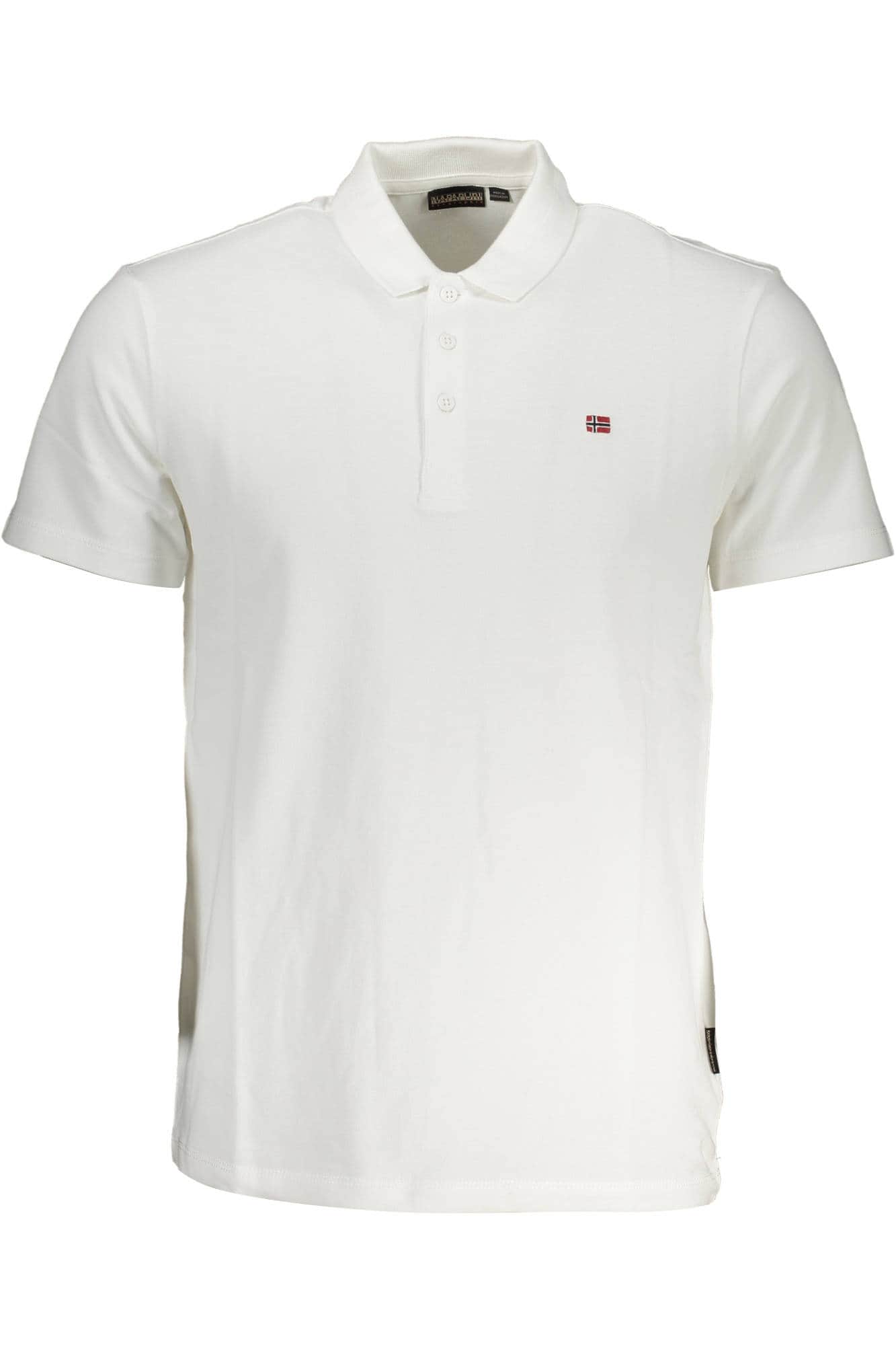 Napapijri polo manga corta hombre blanco