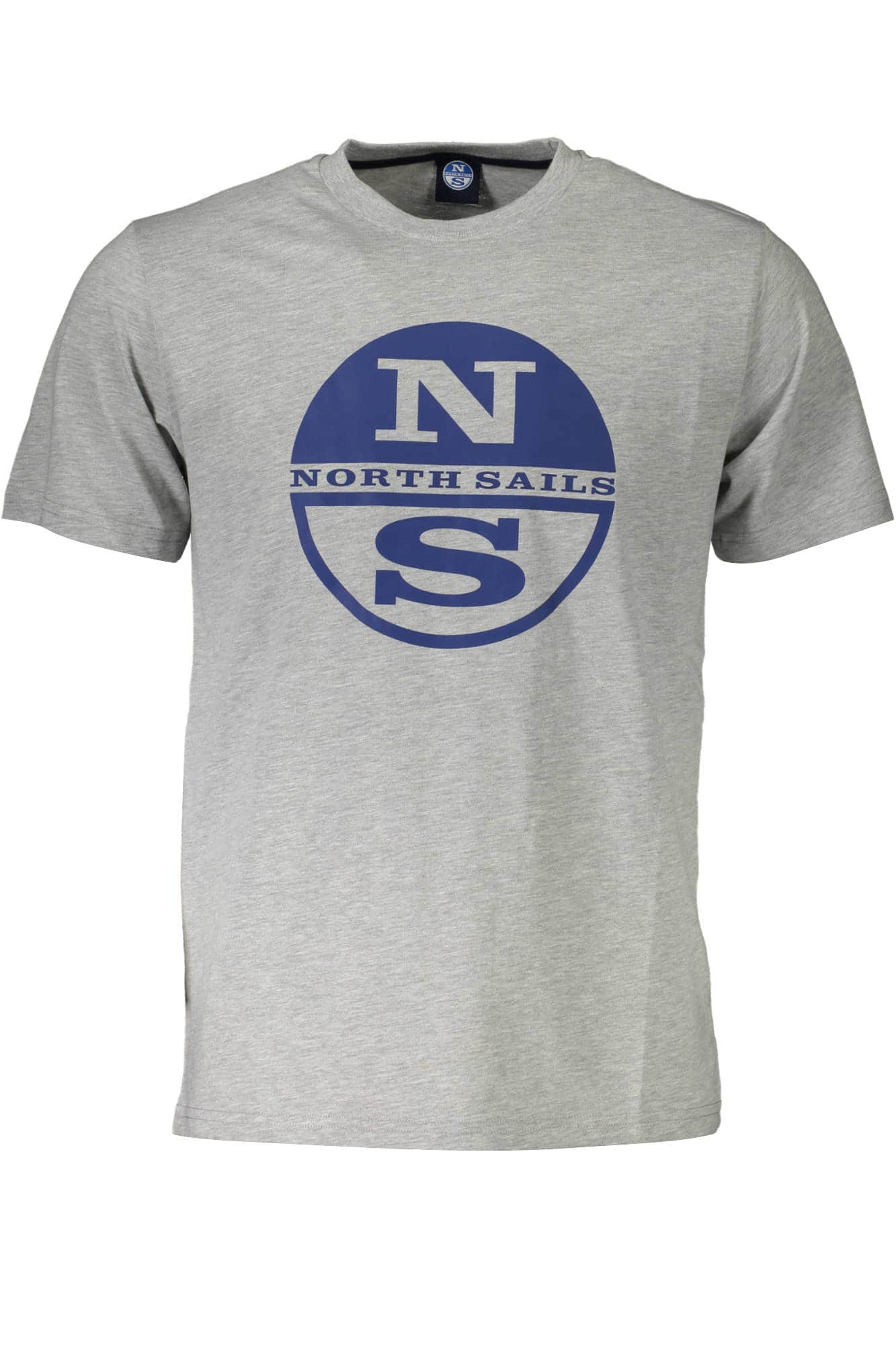 North Sails manga corta t-camisa hombre gris