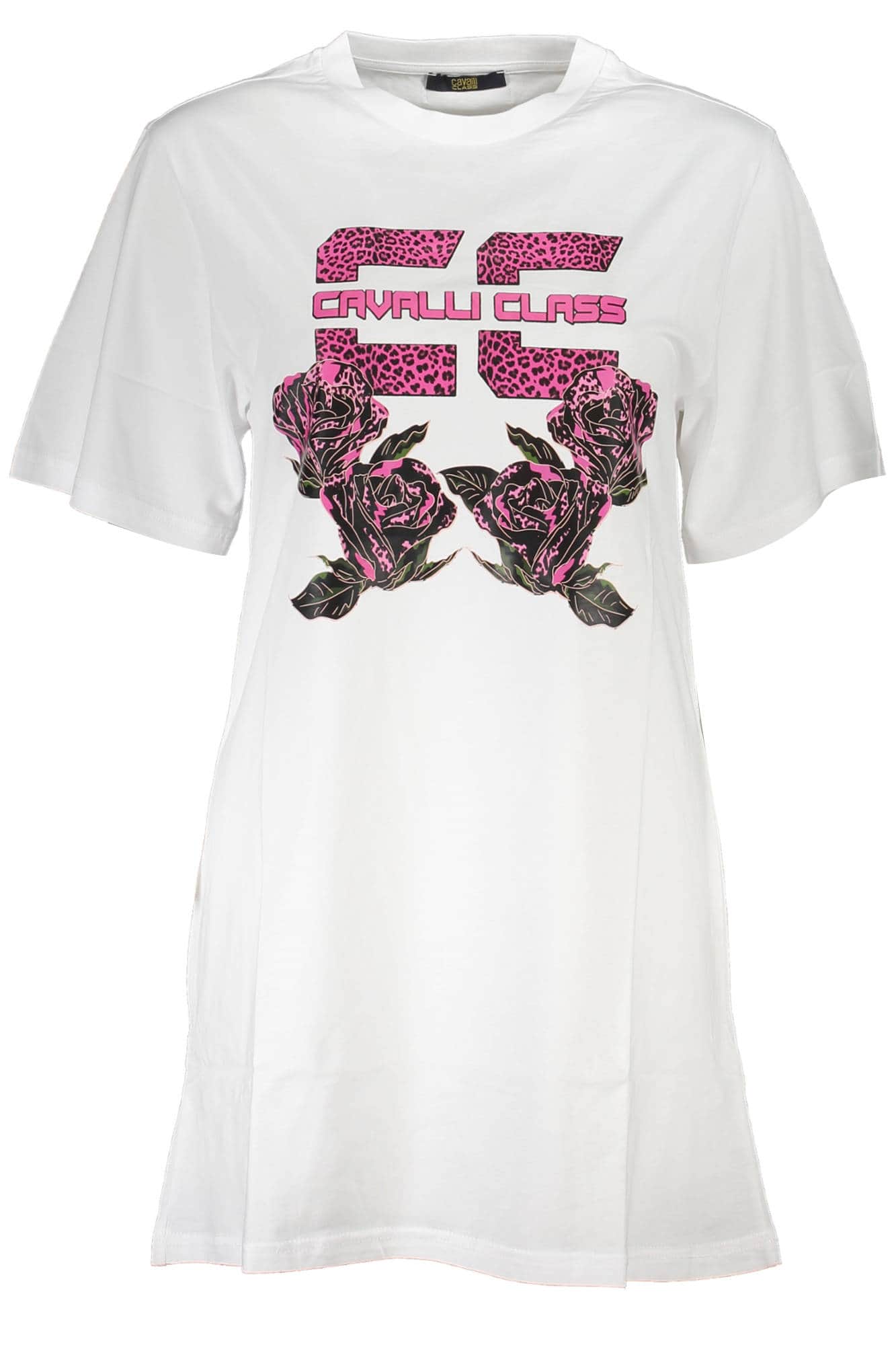 Cavalli Class corto vestido mujer blanco