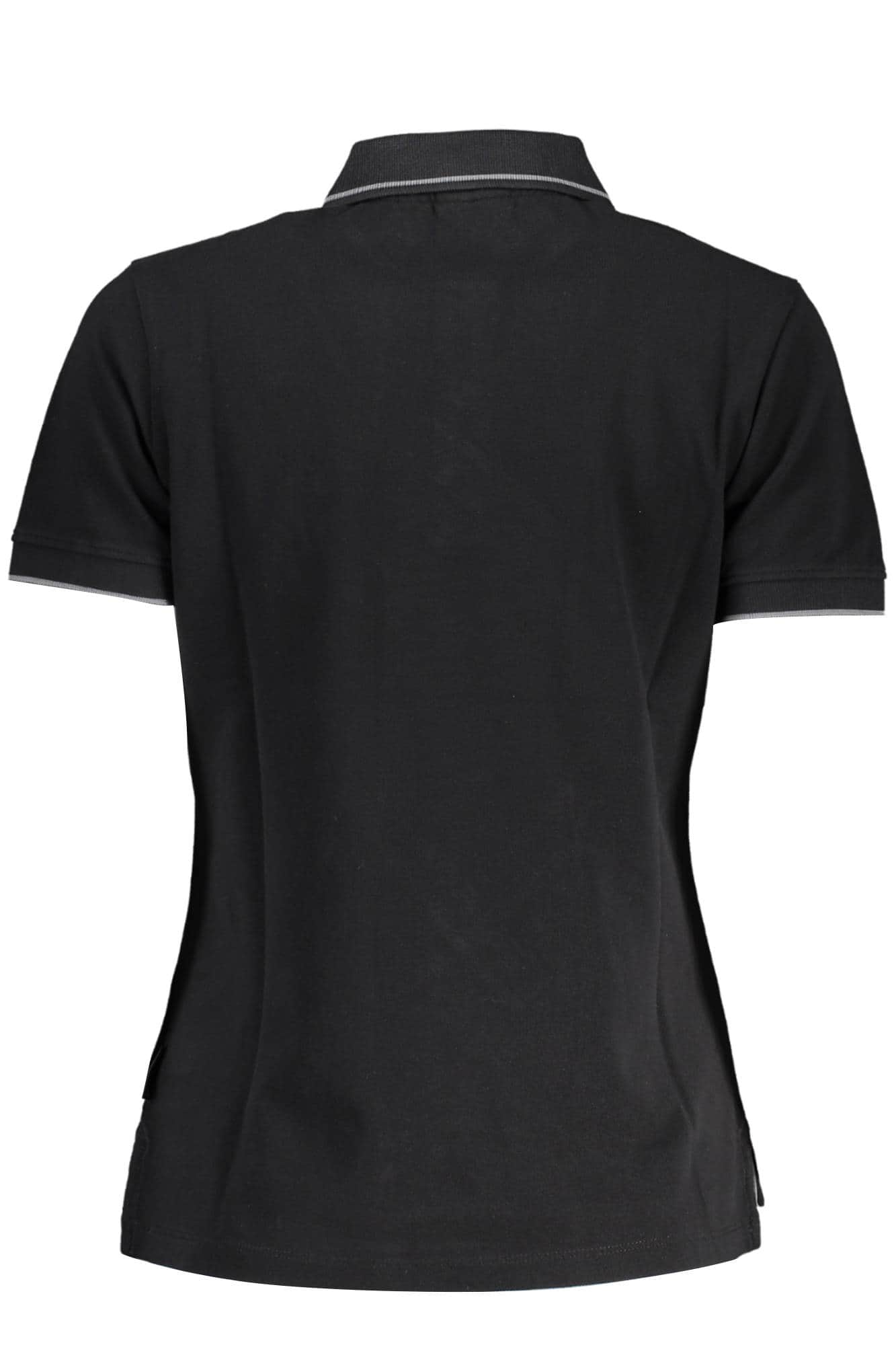 Napapijri manga corta polo mujer negro