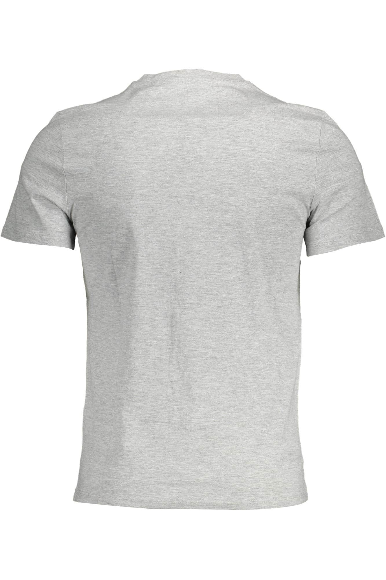 Guess vaqueros manga corta t-camisa hombre gris