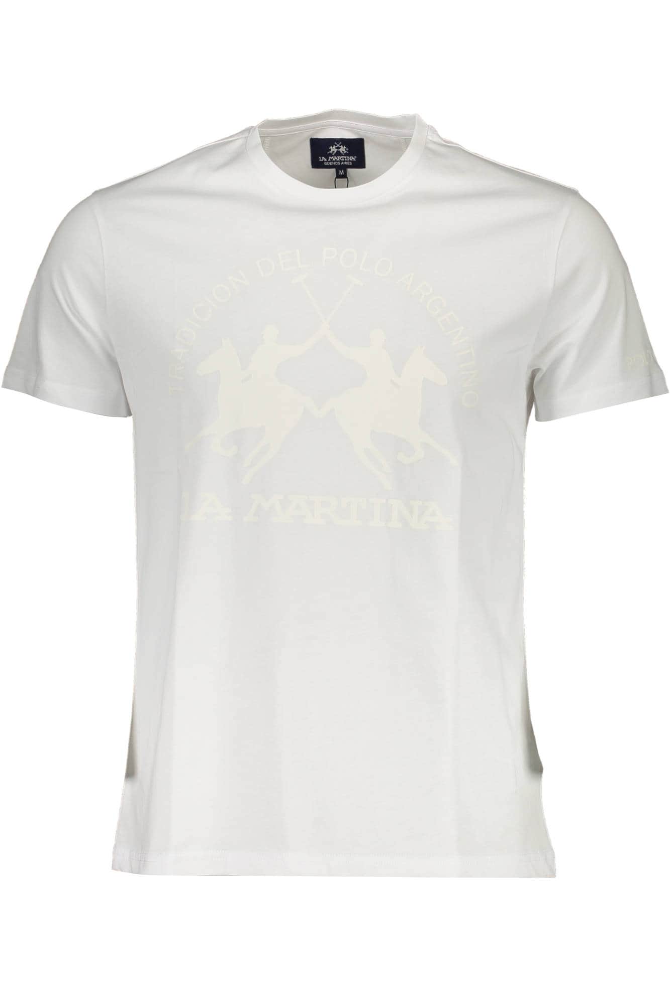 La Martina hombre manga corta t-camisa blanco