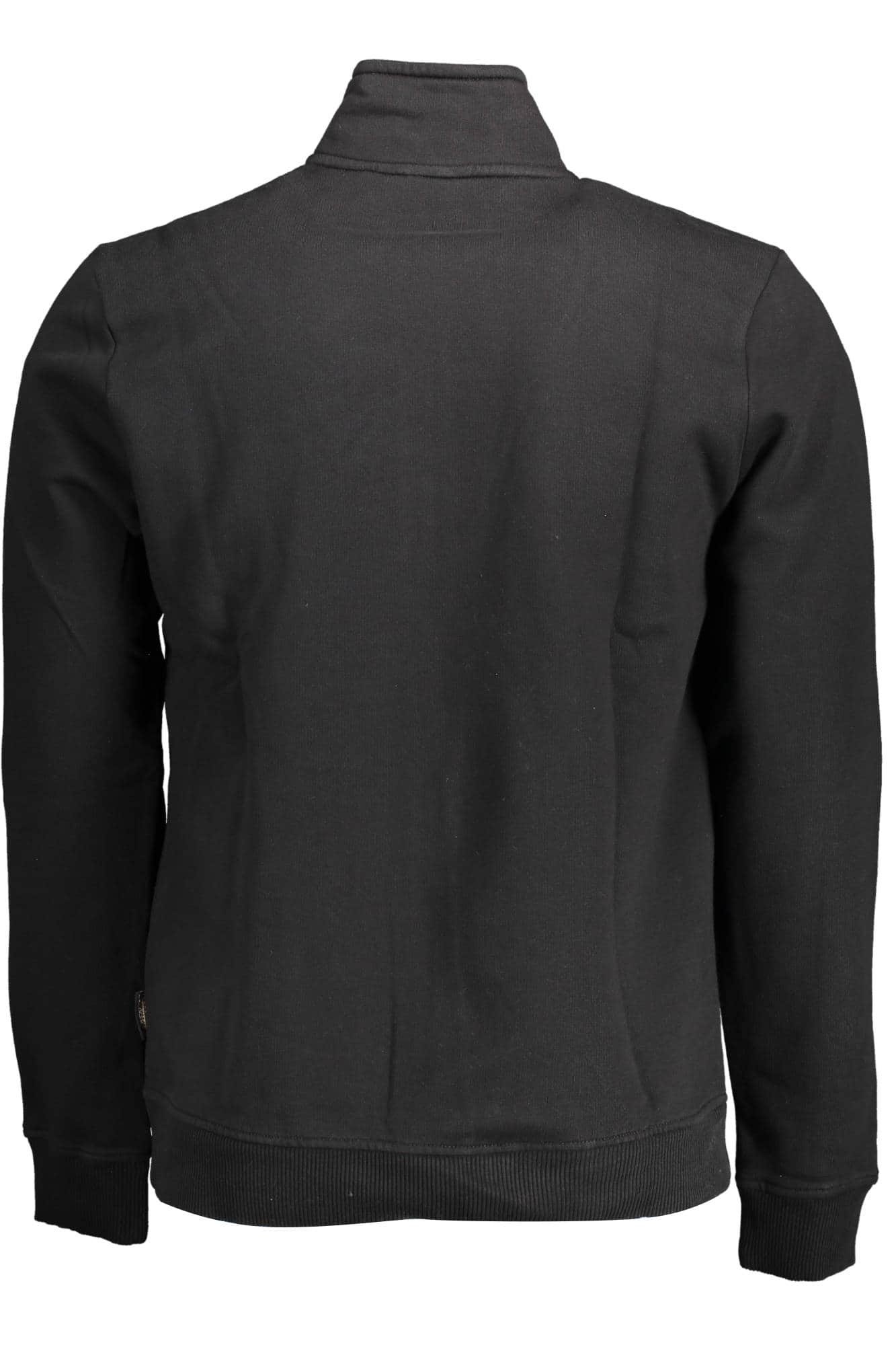 Napapijri hombre con cremallera sudadera negro
