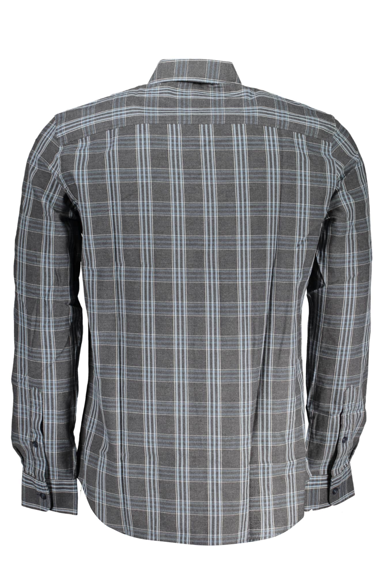 North Sails hombre manga larga camisa gris