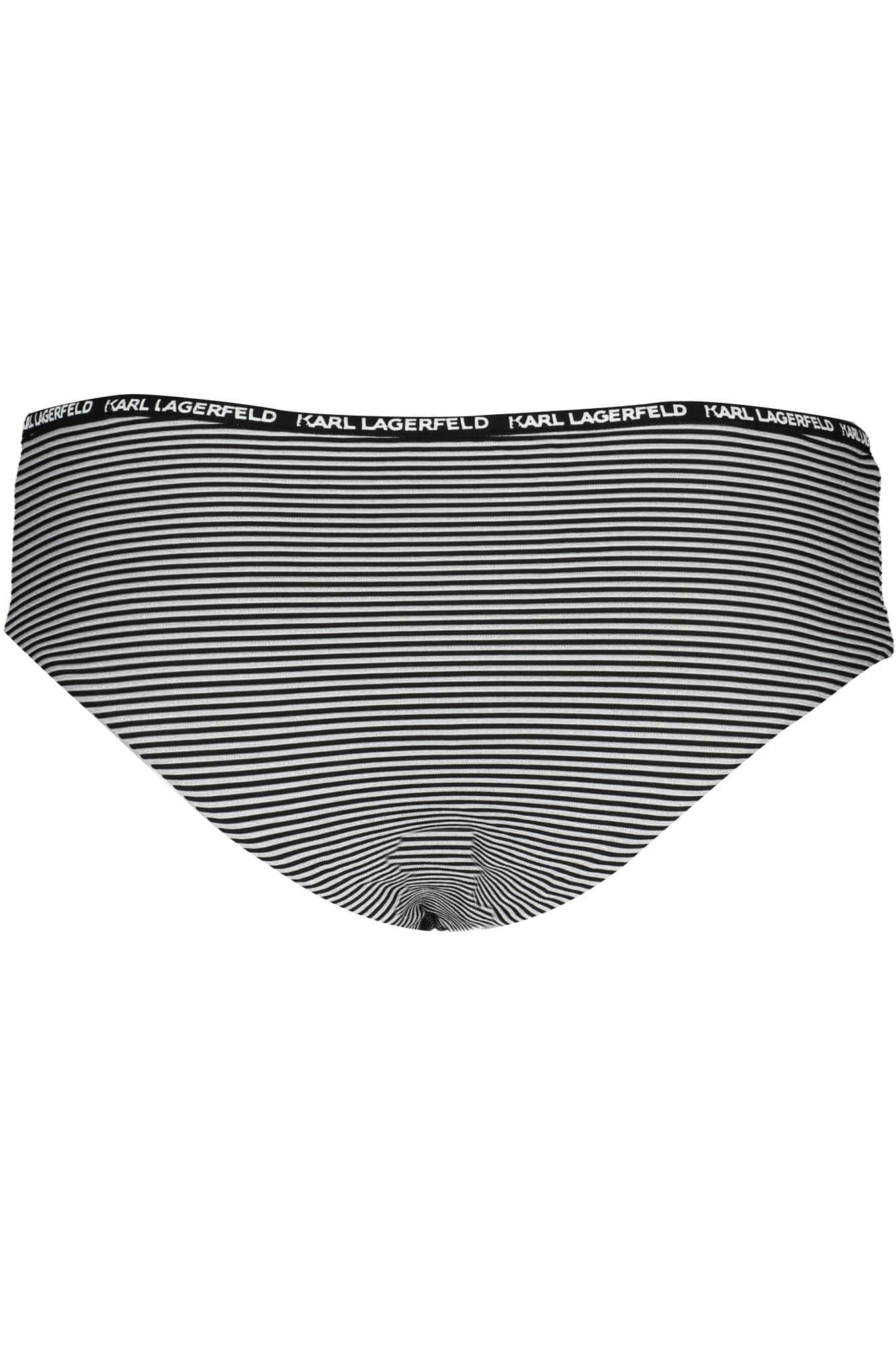 Karl Lagerfeld ropa de baño braguita de bikini mujer negro
