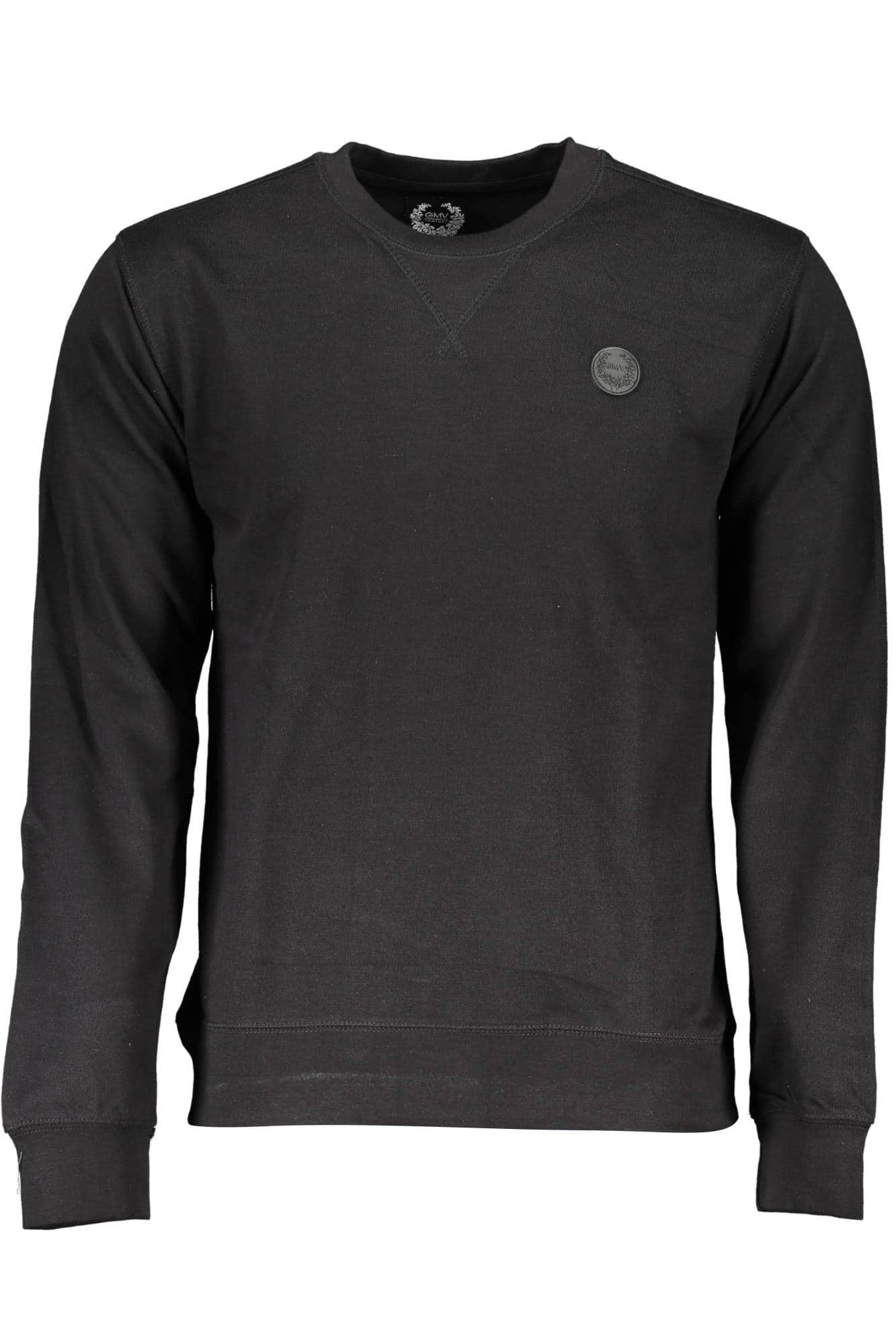 Gian Marco Venturi hombre negro sin cremallera sudadera