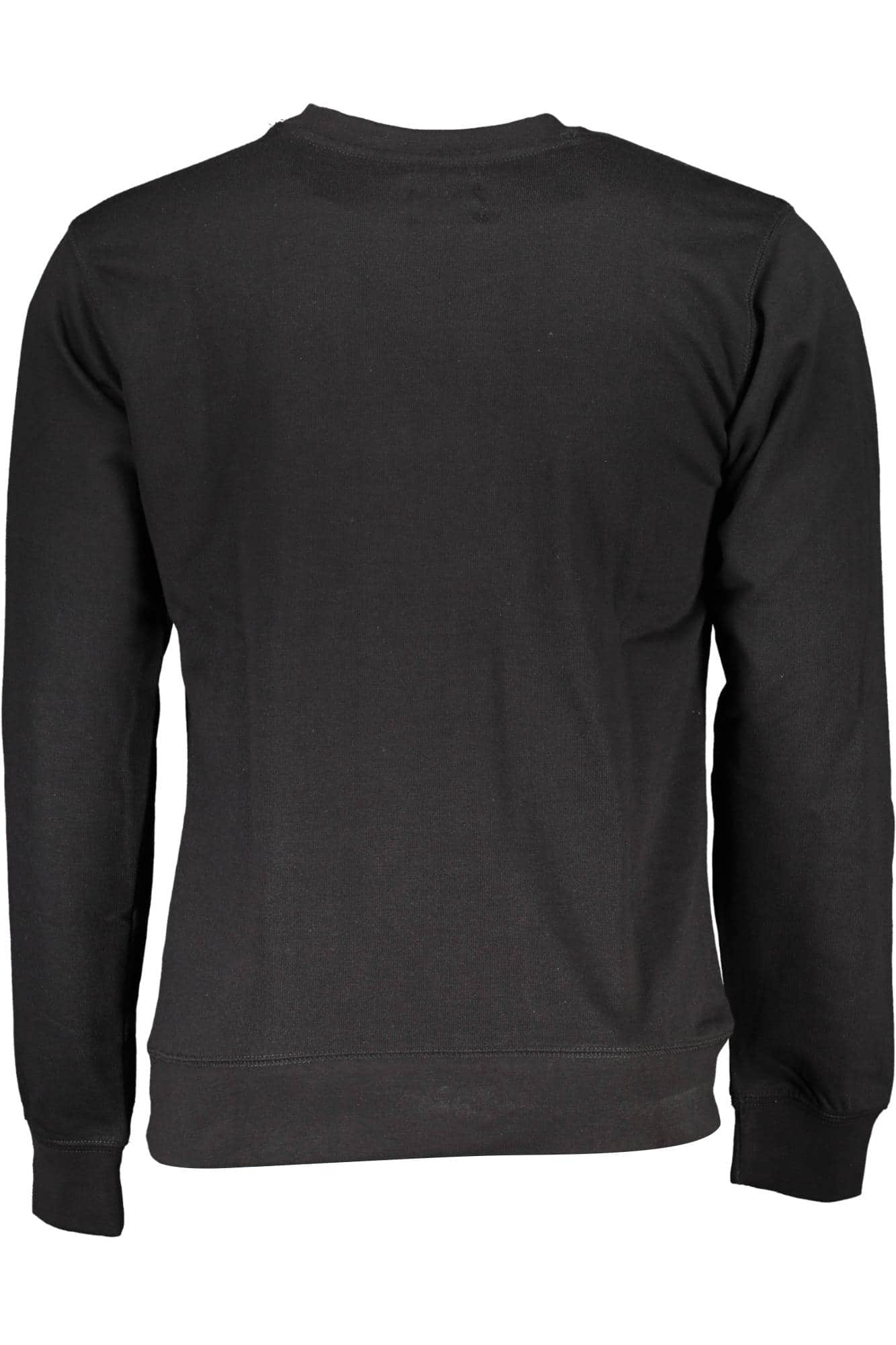 Gian Marco Venturi hombre negro sin cremallera sudadera